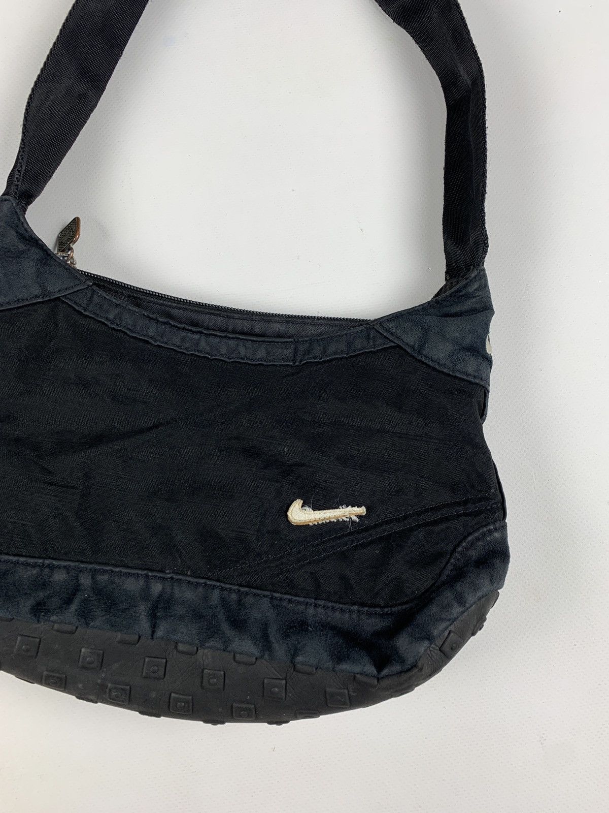 Nike 90s Vintage Nike Baguette Faded Black Y2K Bag Size ONE SIZE - 11 Thumbnail