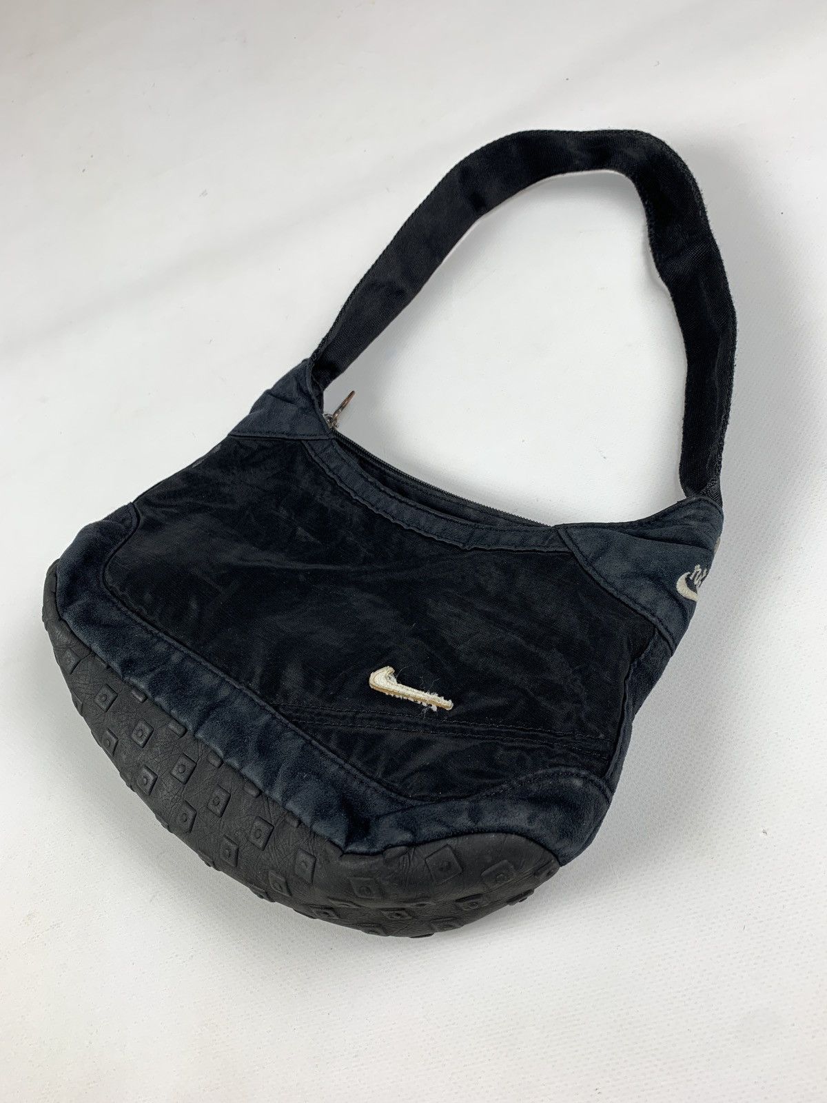 Nike 90s Vintage Nike Baguette Faded Black Y2K Bag Size ONE SIZE - 5 Thumbnail