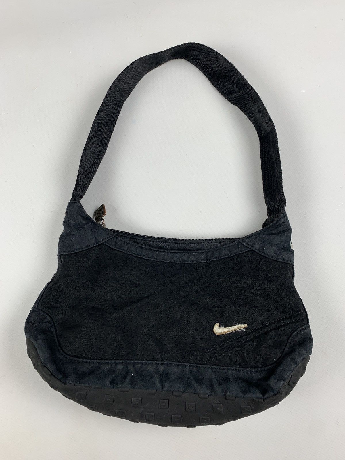 Nike 90s Vintage Nike Baguette Faded Black Y2K Bag Size ONE SIZE - 4 Thumbnail
