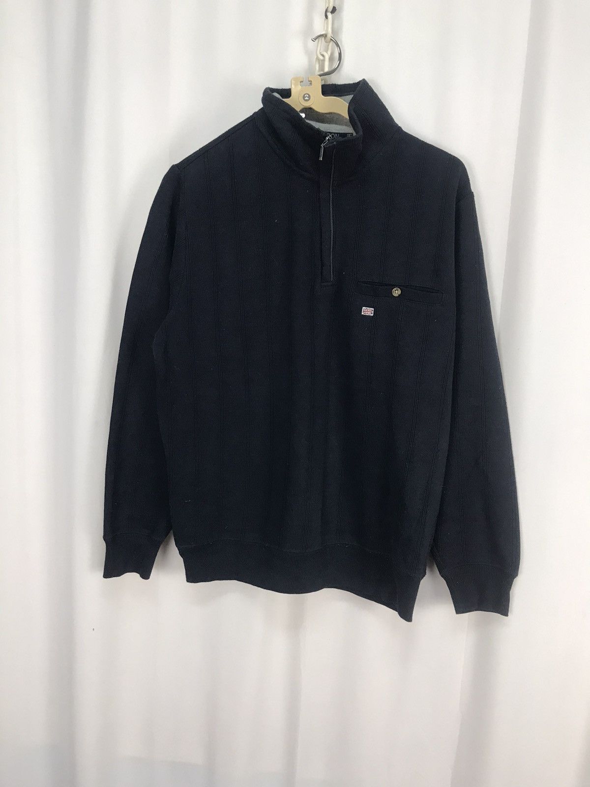 Michiko Koshino London Michiko london jeans half zipper sweatshirt Size US M / EU 48-50 / 2 - 7 Thumbnail