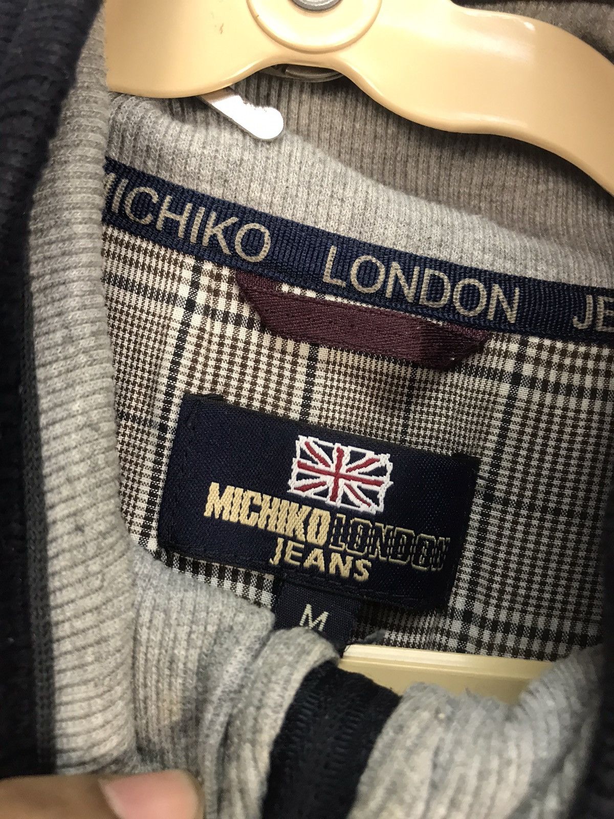 Michiko Koshino London Michiko london jeans half zipper sweatshirt Size US M / EU 48-50 / 2 - 3 Thumbnail