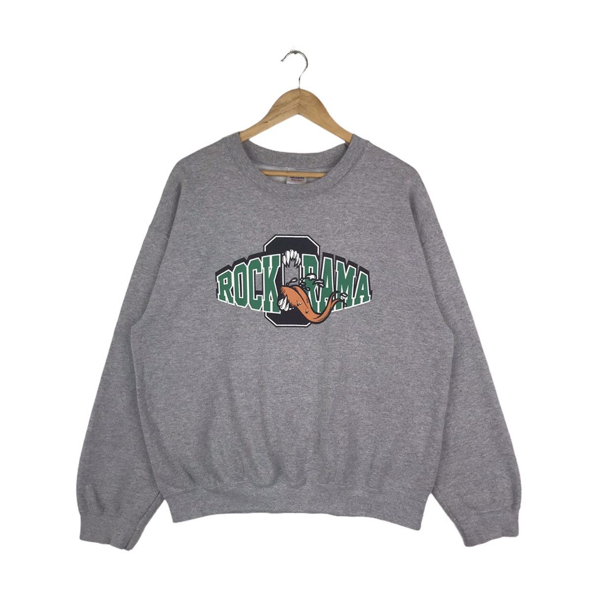 Vintage Vintage Y2K Rock O Rama Sweatshirt Pullover Jumper Size US L / EU 52-54 / 3 - 1 Thumbnail