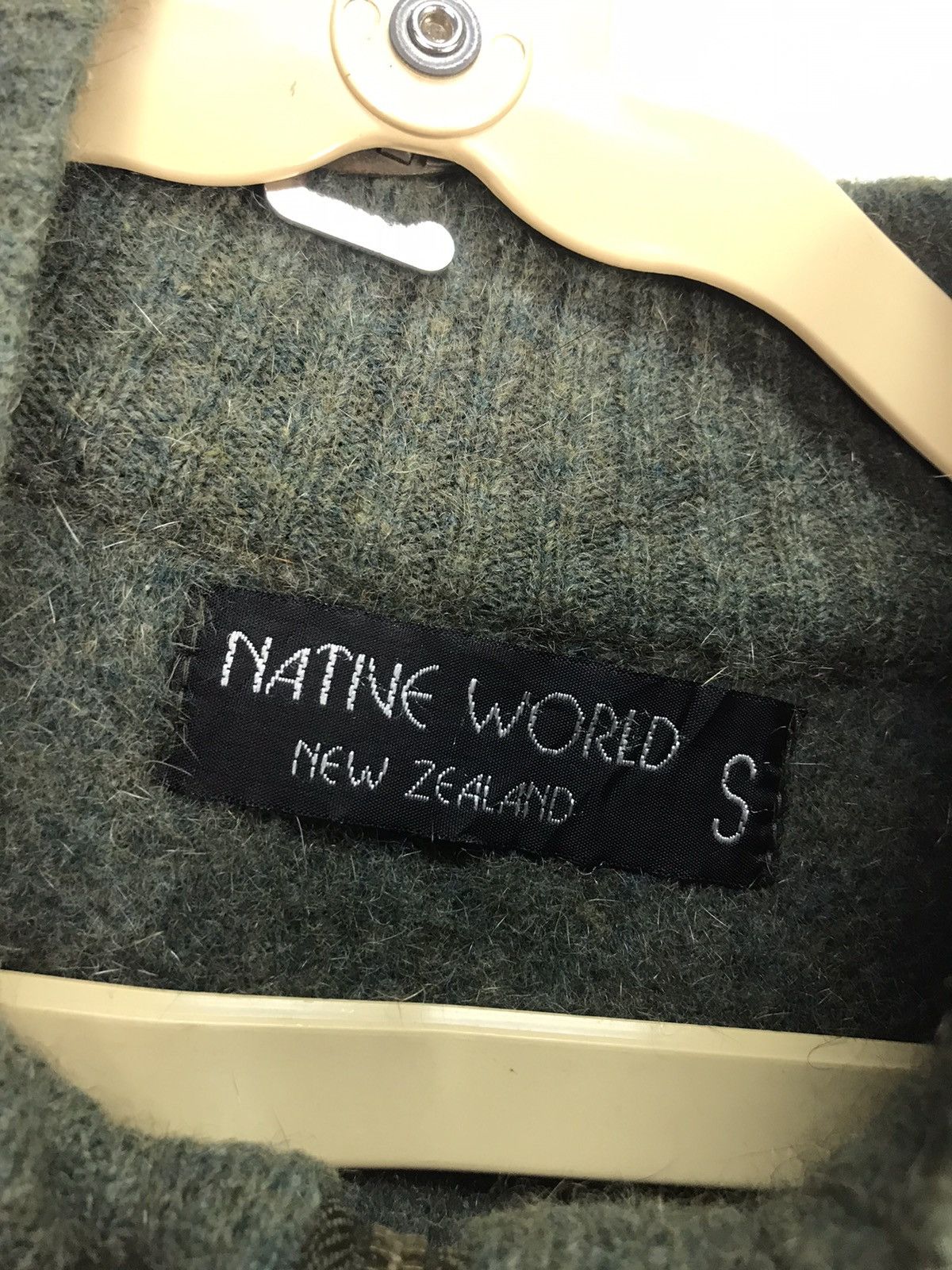 Native × Vintage Native world New Zealand sleeveless wool zipper jacket Size US M / EU 48-50 / 2 - 3 Thumbnail