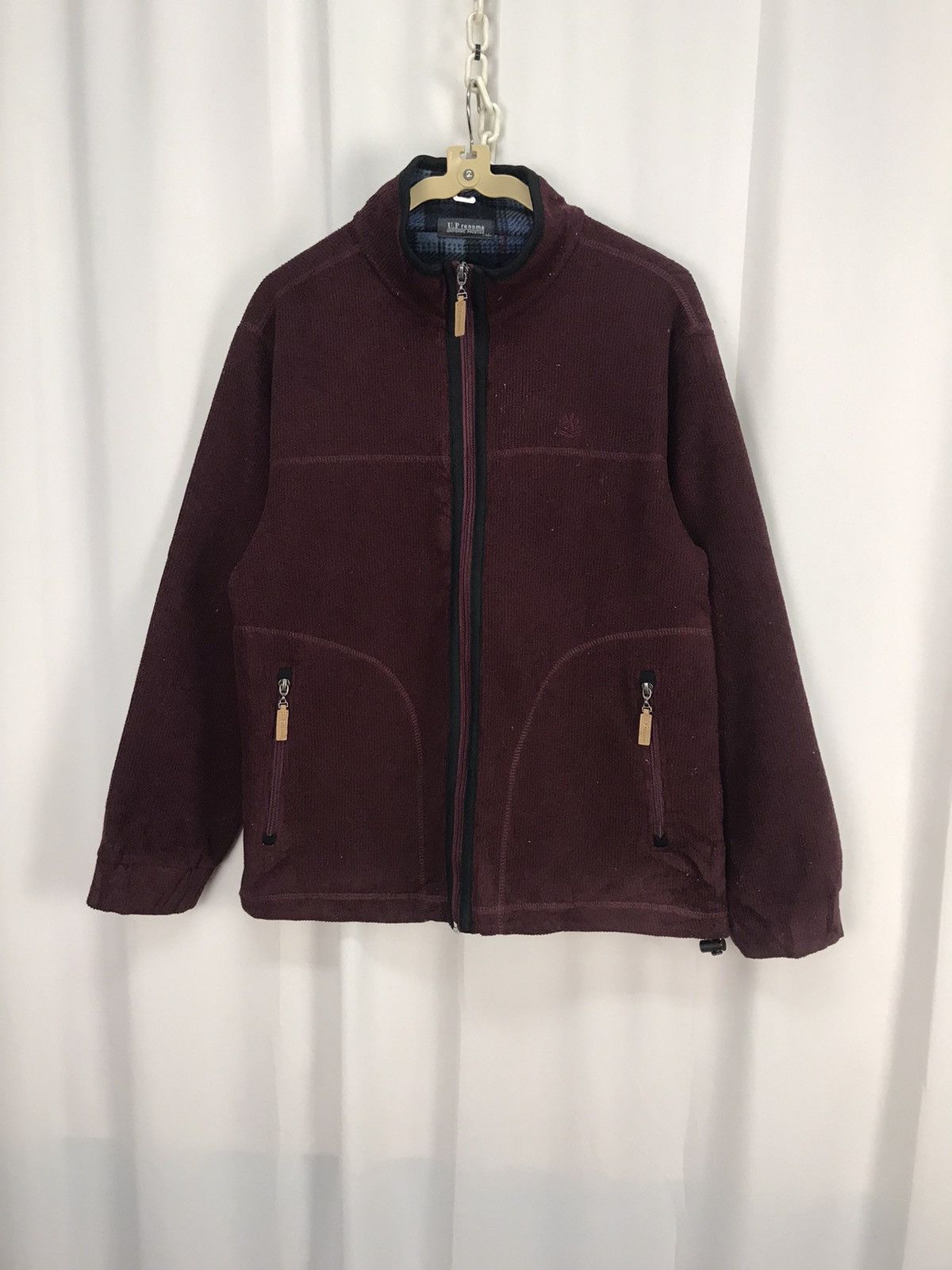 Japanese Brand Up renoma fleece zipper jacket Size US M / EU 48-50 / 2 - 6 Thumbnail