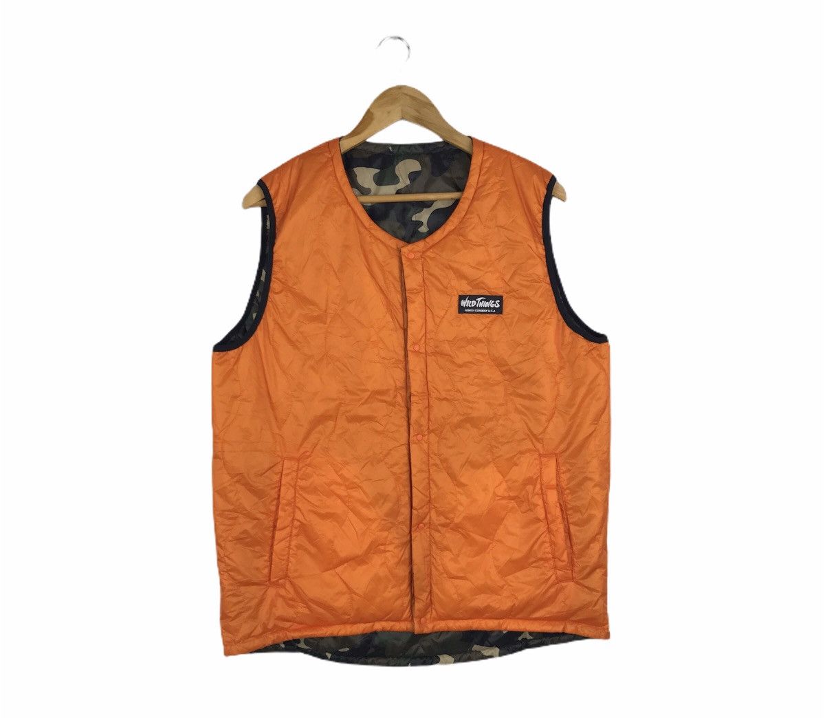 Wild Things Wild Things Sleeveless Camouflage Reversible Puffer Jacket Size US L / EU 52-54 / 3 - 6 Thumbnail