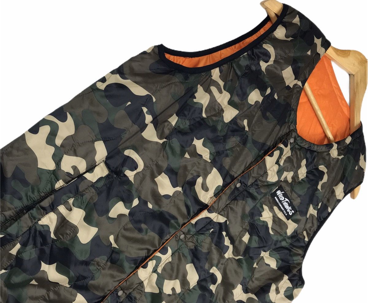 Wild Things Wild Things Sleeveless Camouflage Reversible Puffer Jacket Size US L / EU 52-54 / 3 - 3 Thumbnail