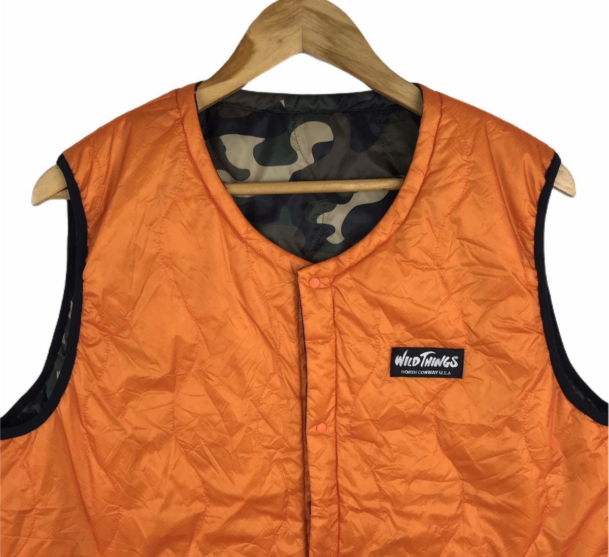 Wild Things Wild Things Sleeveless Camouflage Reversible Puffer Jacket Size US L / EU 52-54 / 3 - 7 Thumbnail