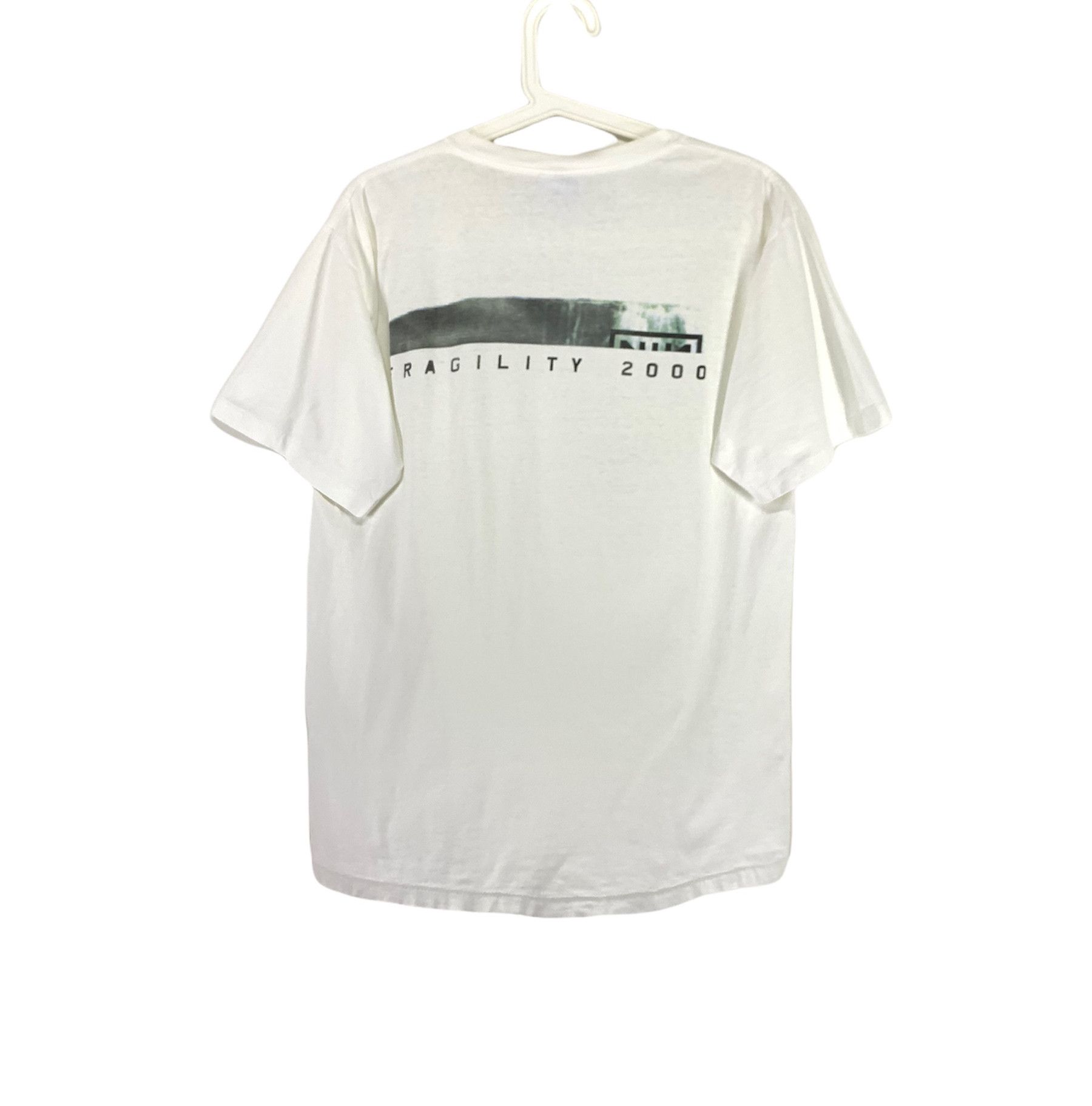 Band Tees × Vintage Nine inch nails fragility 2000 rock concert tour vtg shirt Size US M / EU 48-50 / 2 - 2 Thumbnail