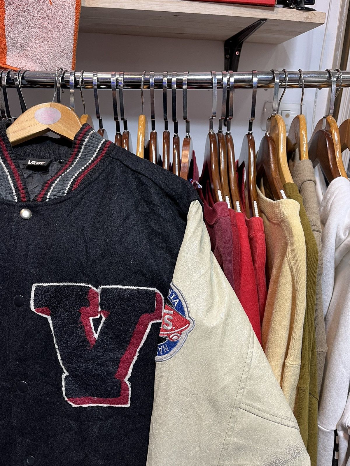 Vans × Vintage Grail Vans Defend Skate USA Varsity Jacket Size US L / EU 52-54 / 3 - 11 Thumbnail