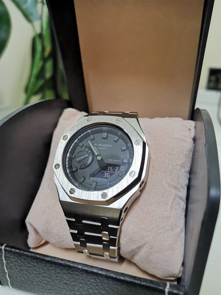 G Shock 💥QUICK SALES💥G-Shock Casioak GA-2100 (Silver) Size ONE SIZE - 2 Thumbnail