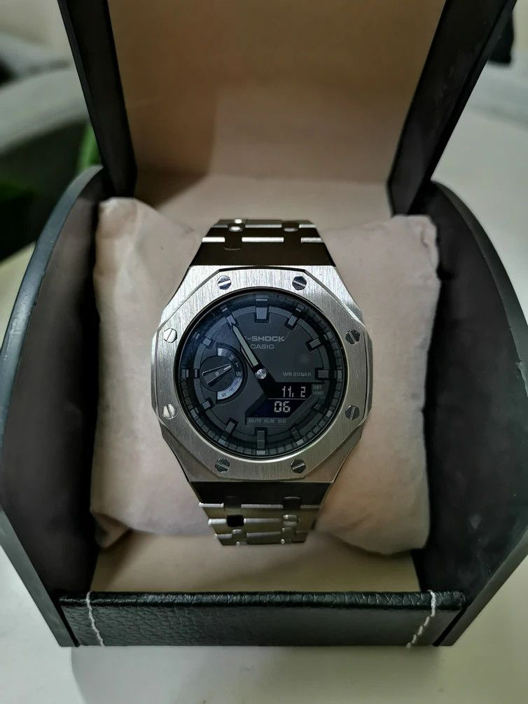 G Shock 💥QUICK SALES💥G-Shock Casioak GA-2100 (Silver) Size ONE SIZE - 4 Thumbnail