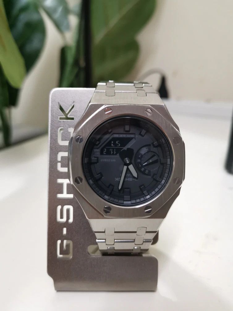 G Shock 💥QUICK SALES💥G-Shock Casioak GA-2100 (Silver) Size ONE SIZE - 8 Thumbnail