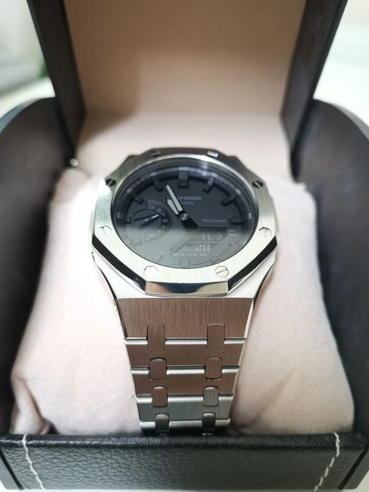 G Shock 💥QUICK SALES💥G-Shock Casioak GA-2100 (Silver) Size ONE SIZE - 1 Thumbnail