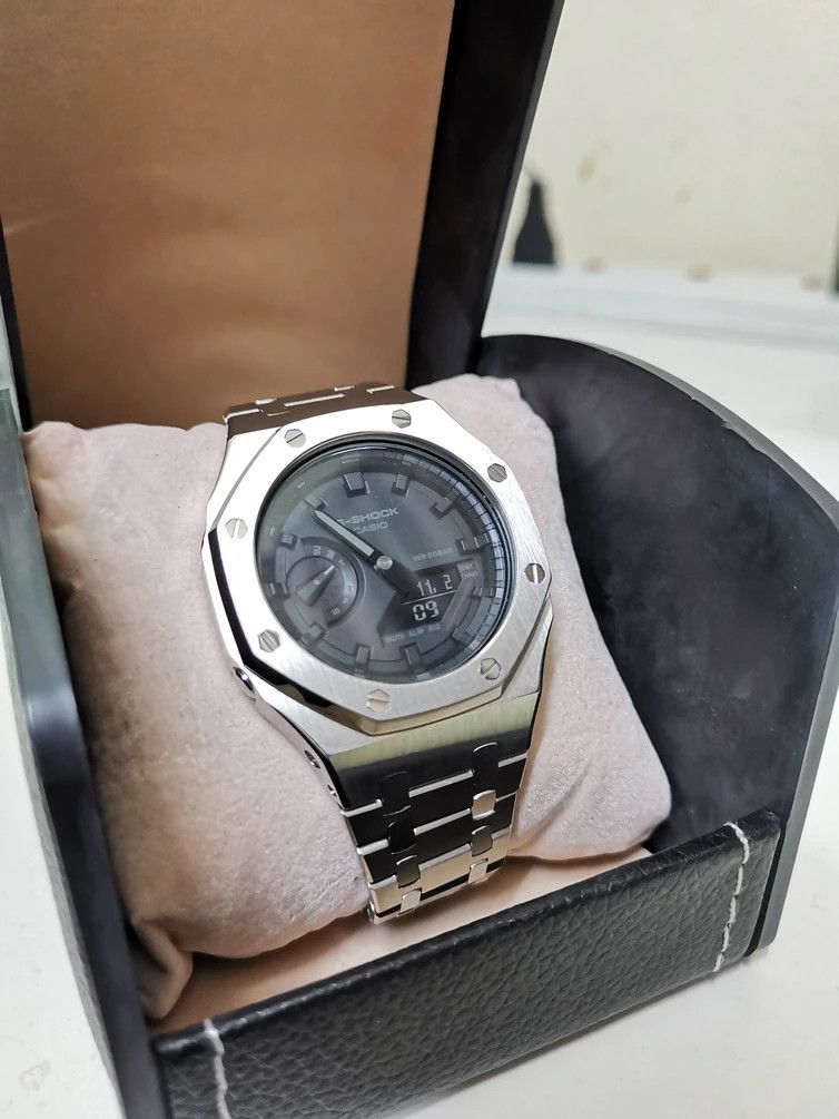G Shock 💥QUICK SALES💥G-Shock Casioak GA-2100 (Silver) Size ONE SIZE - 3 Thumbnail