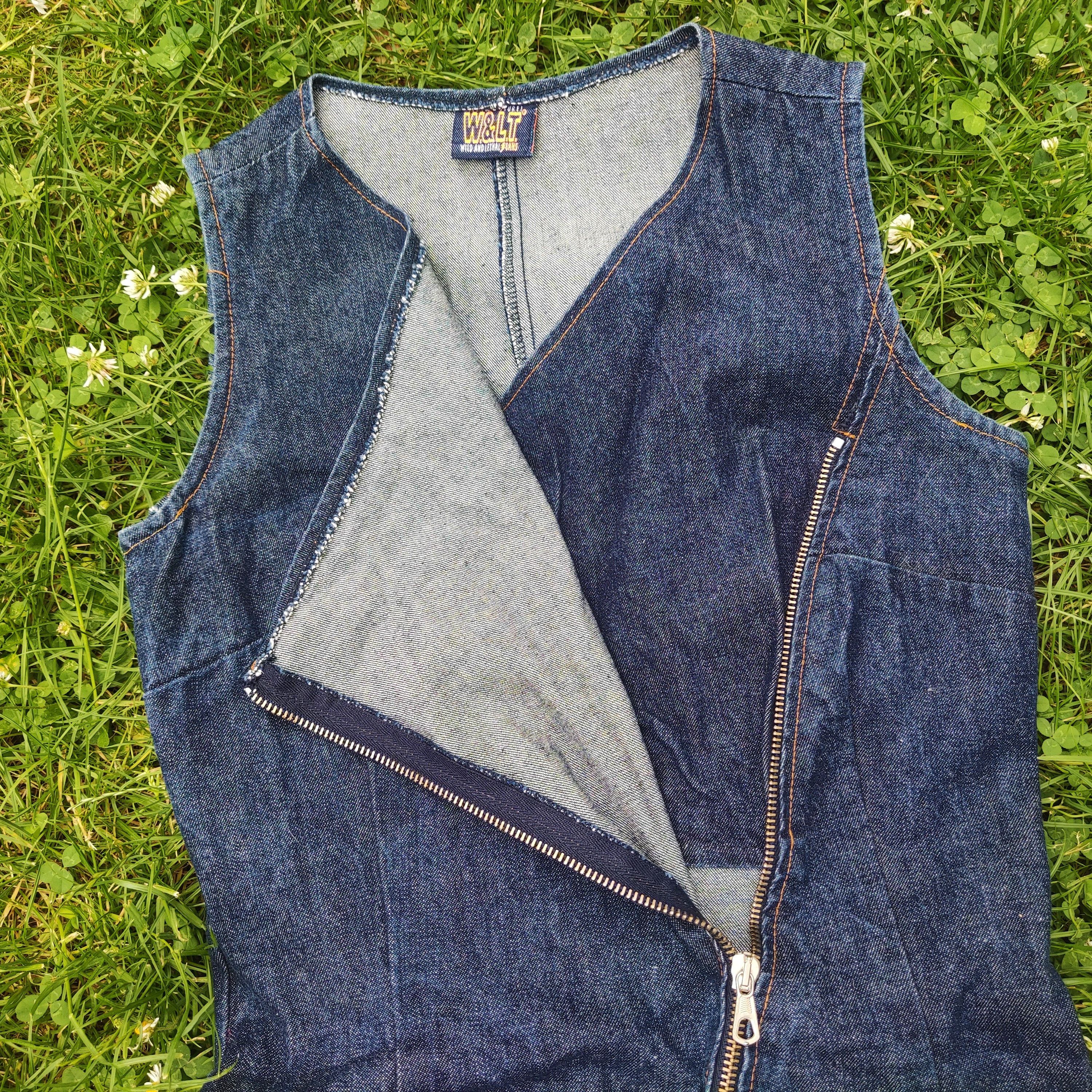 W&LT × Walter Van Beirendonck Walter Van Beirendonck Denim Cut out Vintage Top T-shirt Size US XS / EU 42 / 0 - 8 Thumbnail
