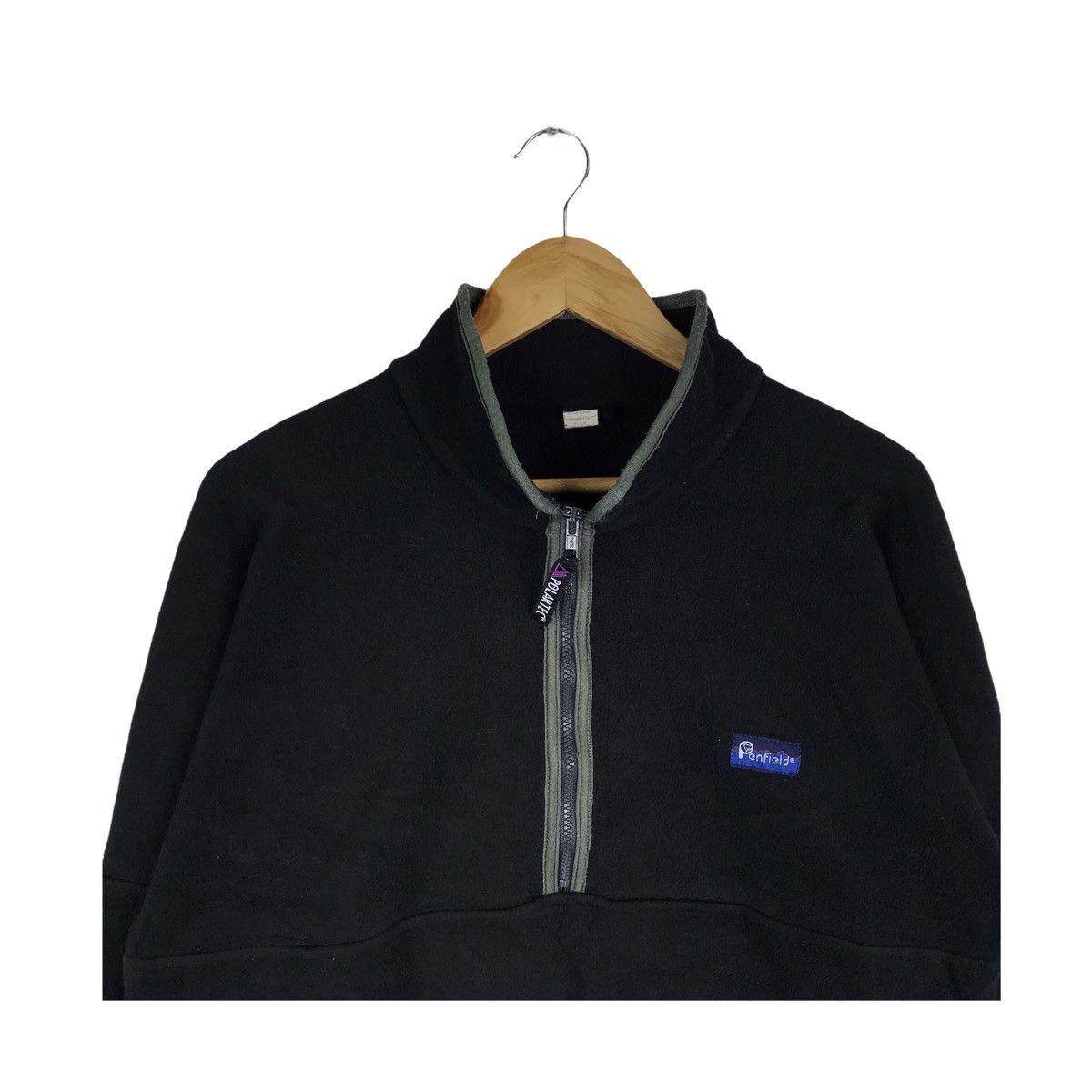 Penfield Vintage 90s Penfield Polartec Fleece Half Zipper Sweatshirt Size US L / EU 52-54 / 3 - 2 Thumbnail