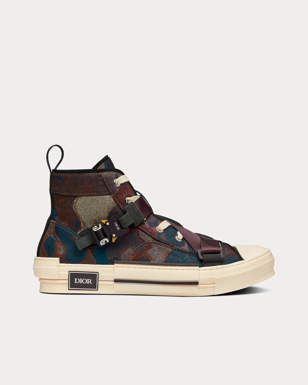 image of Dior O1W1Odb1Y High Top Sneakers In Brown, Men's (Size 13)