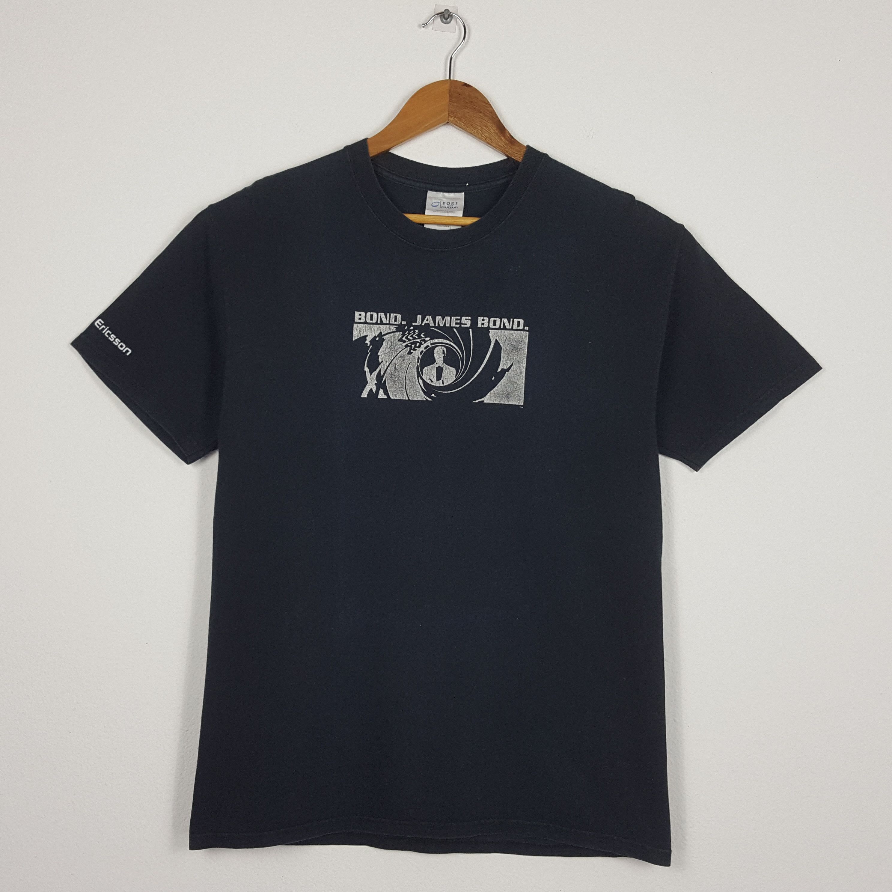 Vintage Vintage JAMES BOND 007 British Spy Movie Promo T-Shirt Size US M / EU 48-50 / 2 - 1 Thumbnail