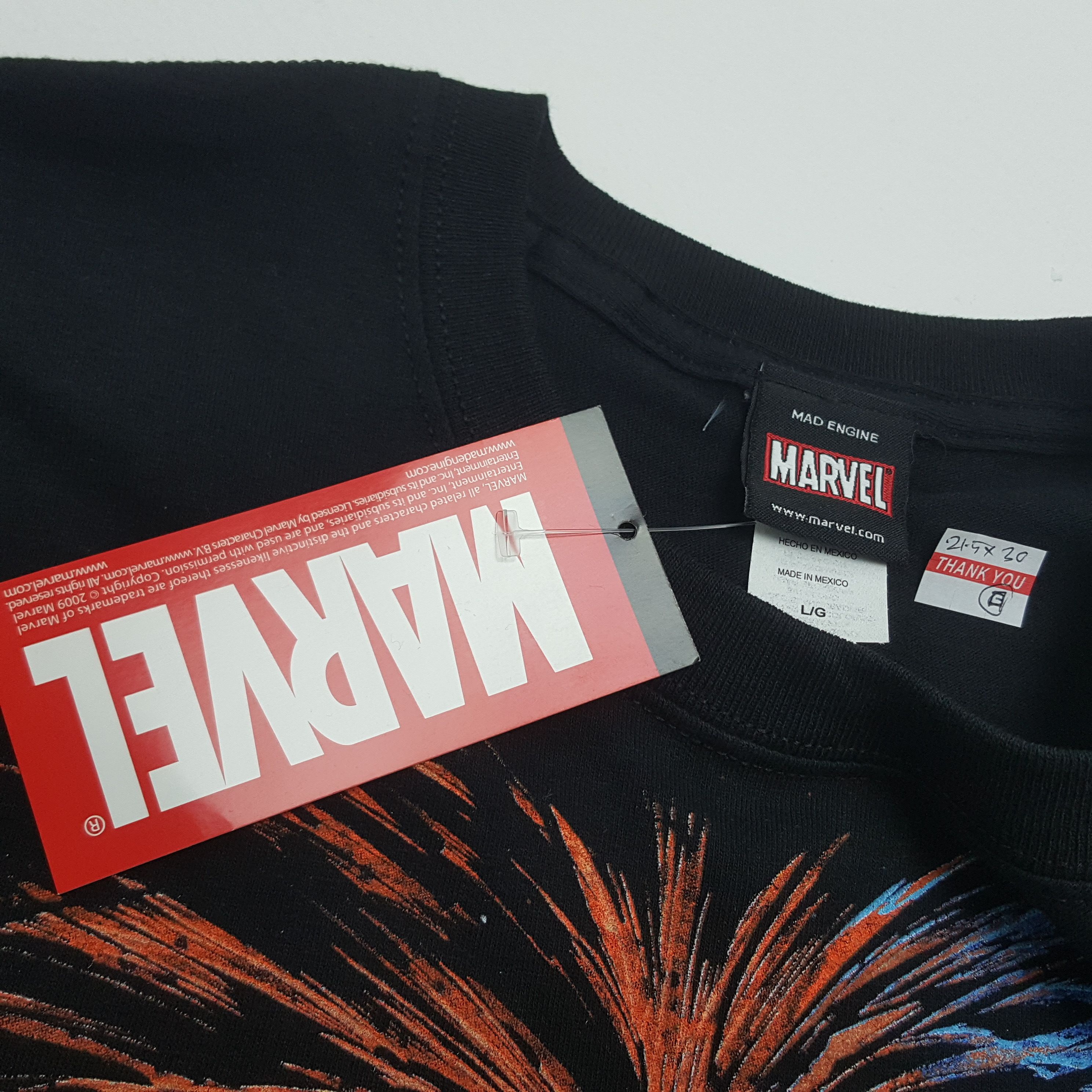Marvel Comics × Vintage Vintage Volverine X-MEN Marvel Comics t-shirt Size US L / EU 52-54 / 3 - 3 Thumbnail