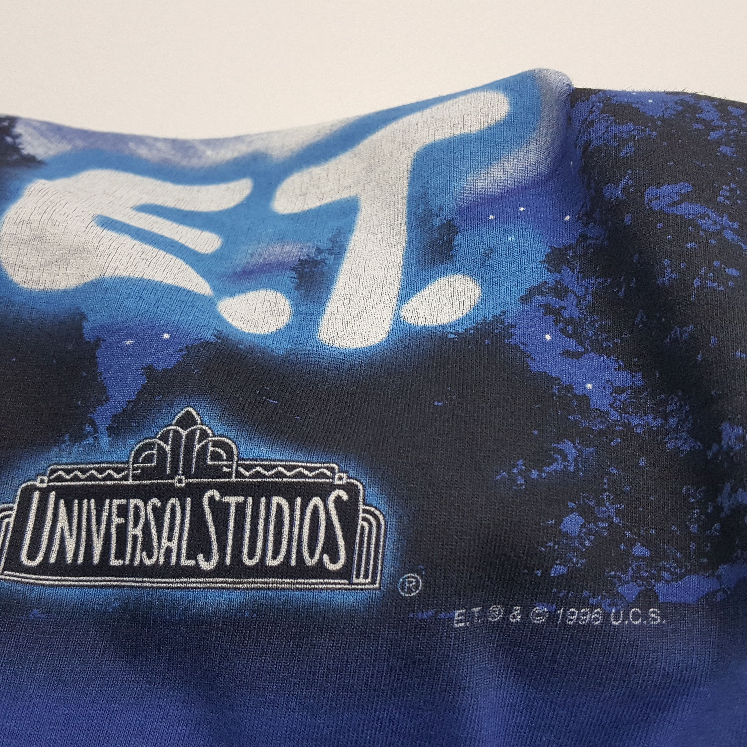 Universal Studios × Vintage Vintage 90's E.T The Extra American Science Fiction Film Size US XL / EU 56 / 4 - 3 Thumbnail