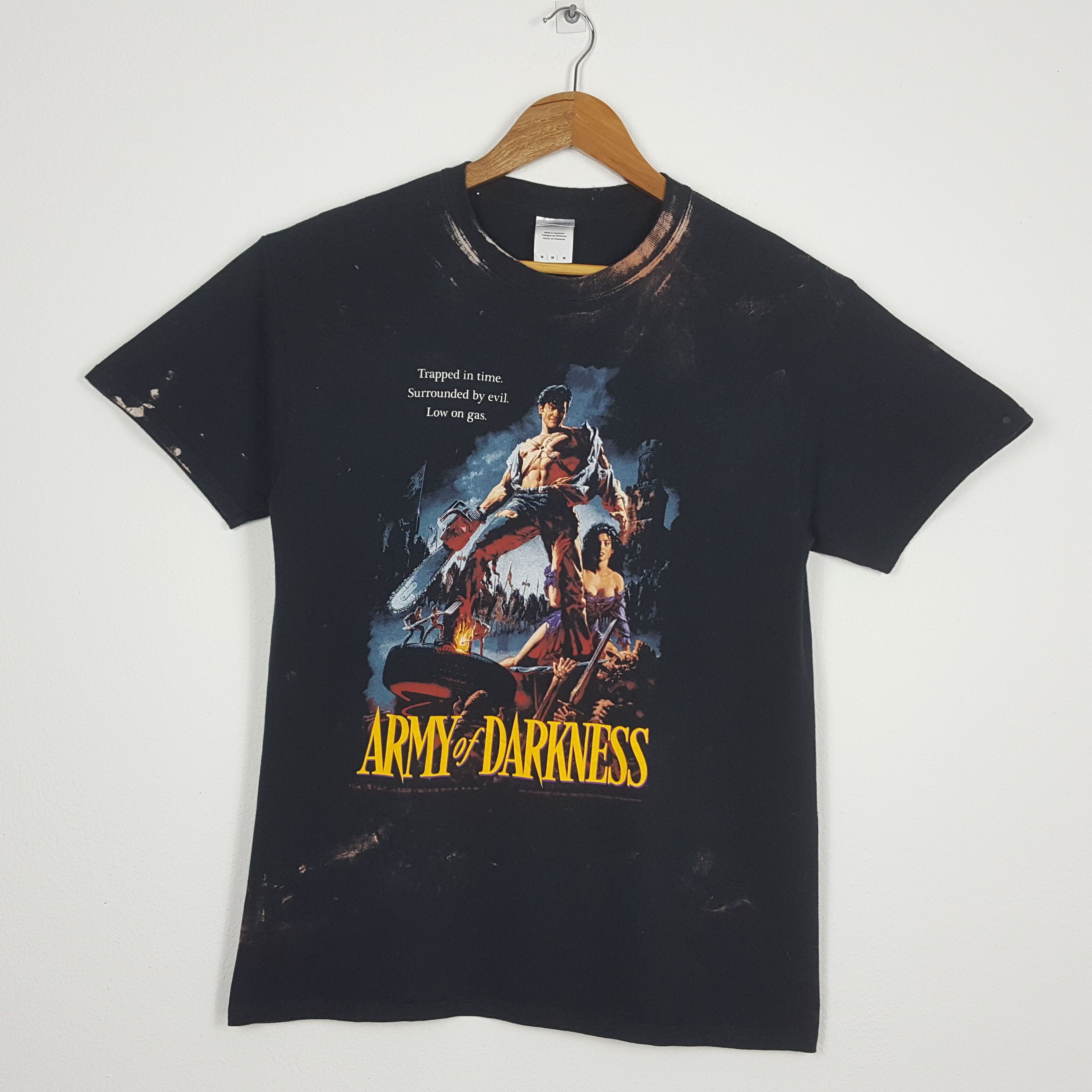Vintage Vintage ARMY Of DARKNESS American Comedy Horror Film Tees Size US M / EU 48-50 / 2 - 1 Thumbnail