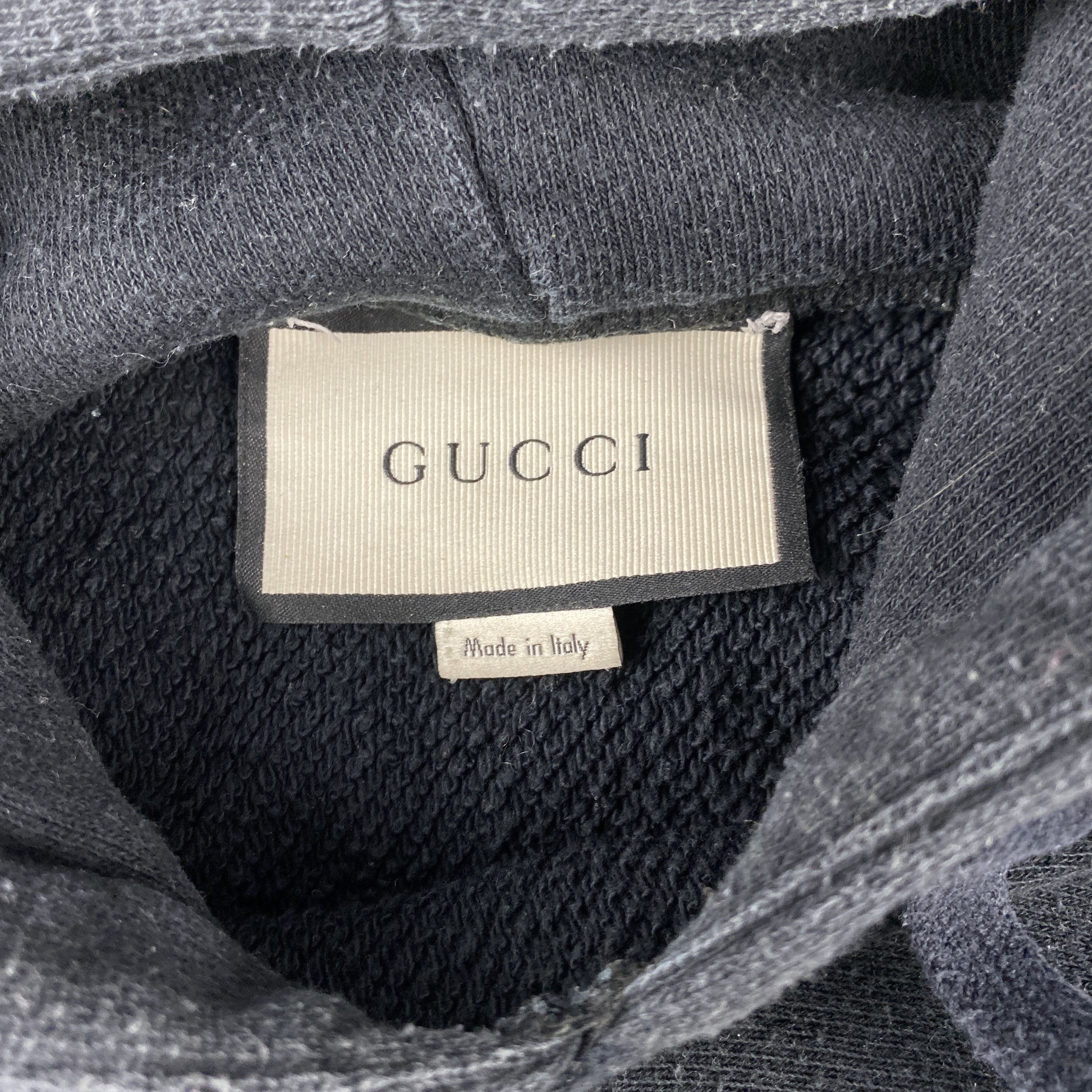 Gucci Gucci "Fake Logo" Hoodie Size US S / EU 44-46 / 1 - 4 Thumbnail