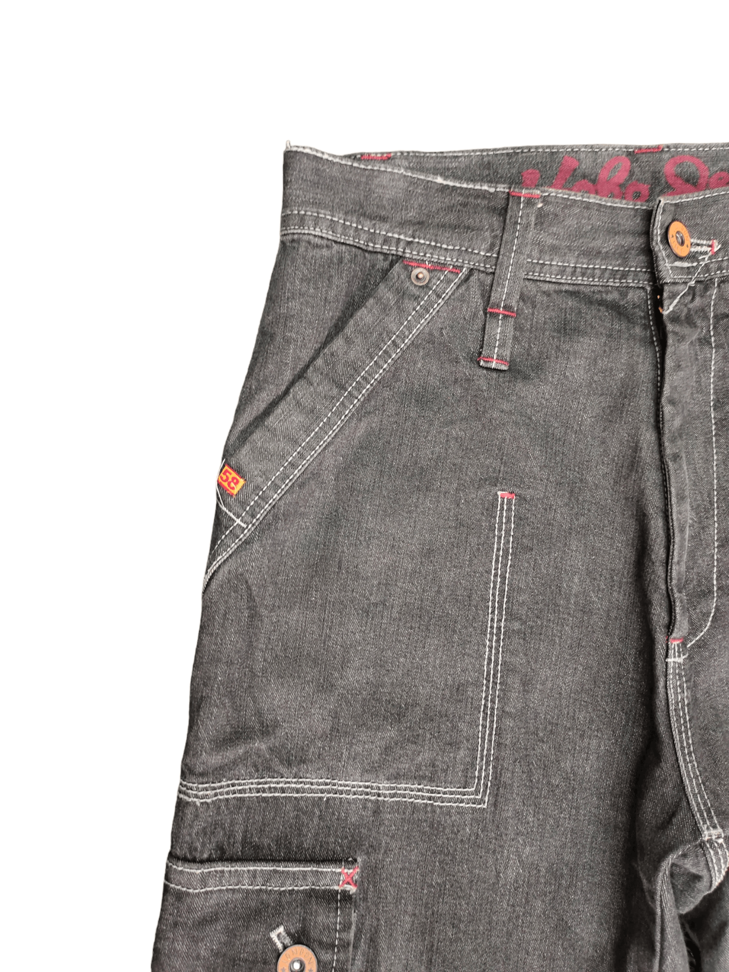 Hobo Baggy Jeans Hobo Cargo Wide Baggy Jeans Y2k Dogtown Size US 30 / EU 46 - 4 Thumbnail