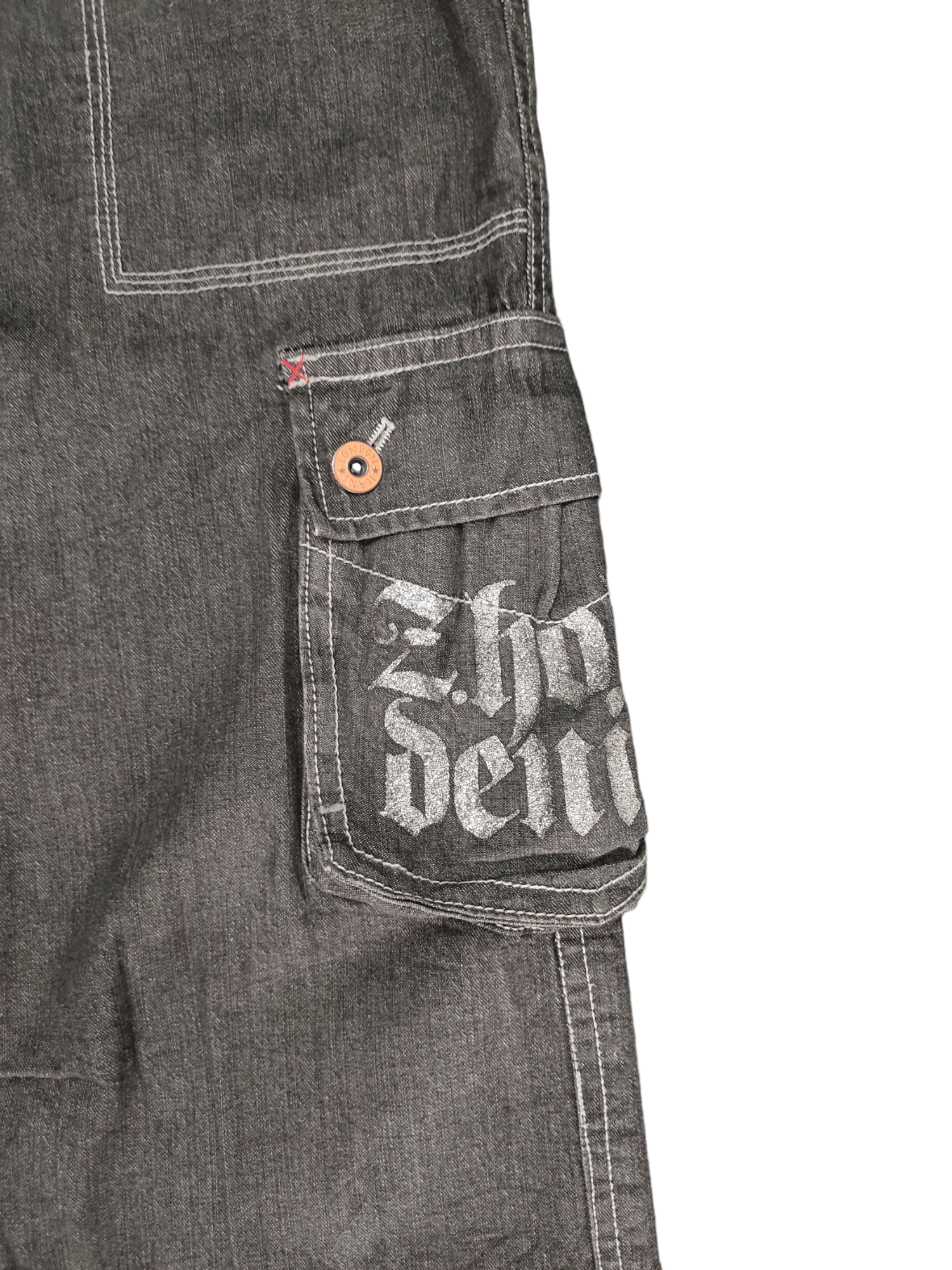 Hobo Baggy Jeans Hobo Cargo Wide Baggy Jeans Y2k Dogtown Size US 30 / EU 46 - 7 Thumbnail