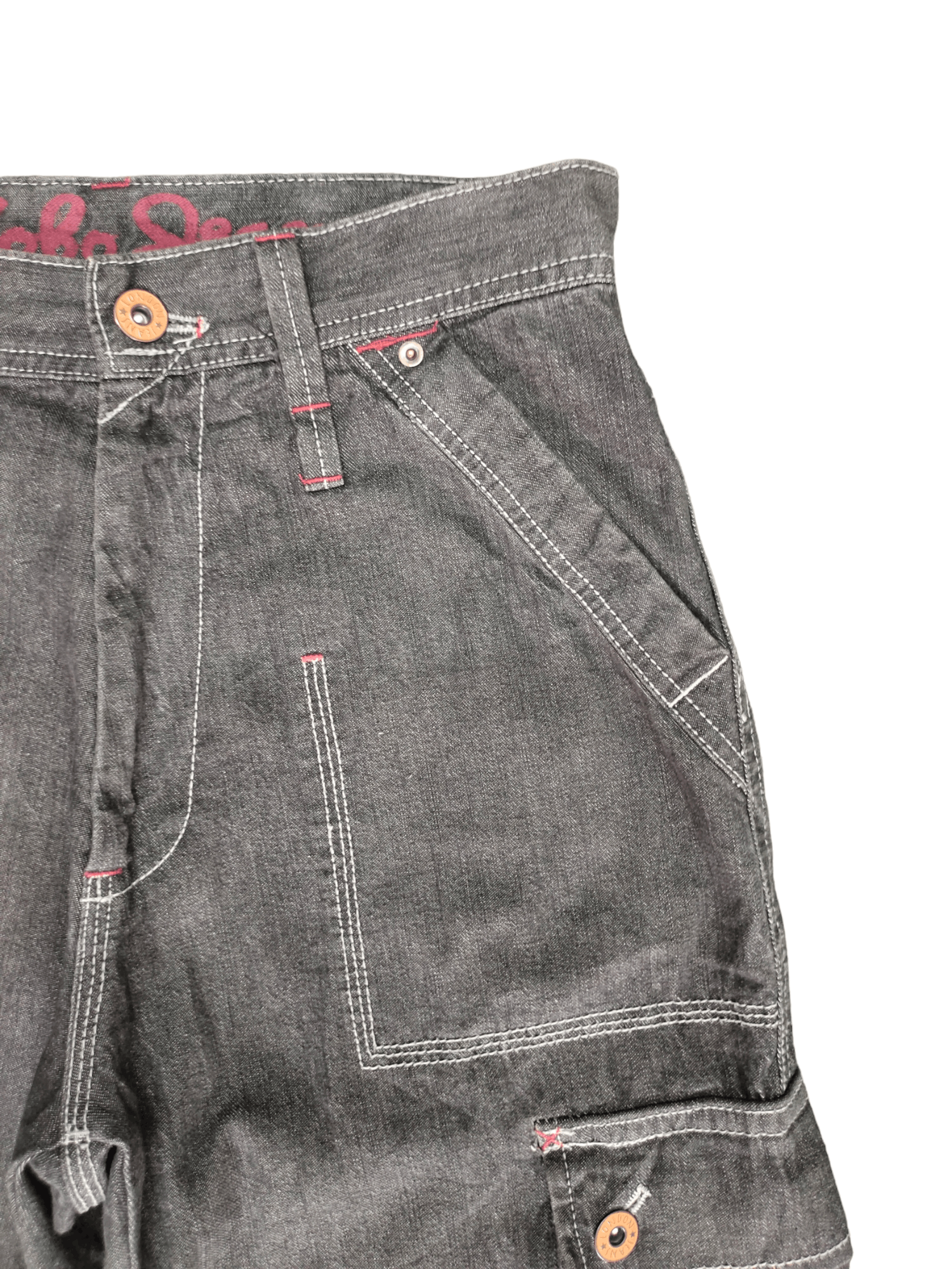 Hobo Baggy Jeans Hobo Cargo Wide Baggy Jeans Y2k Dogtown Size US 30 / EU 46 - 3 Thumbnail