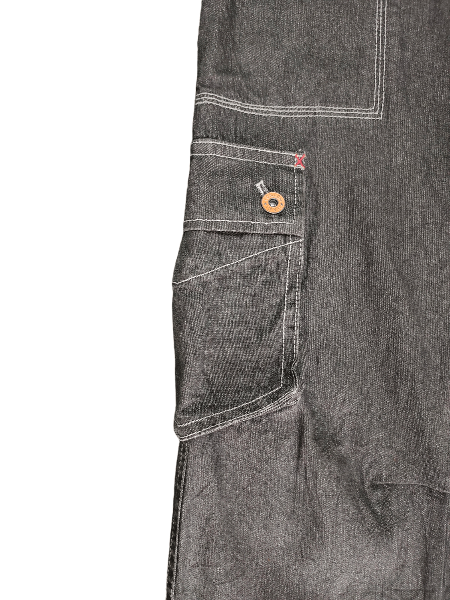 Hobo Baggy Jeans Hobo Cargo Wide Baggy Jeans Y2k Dogtown Size US 30 / EU 46 - 8 Thumbnail