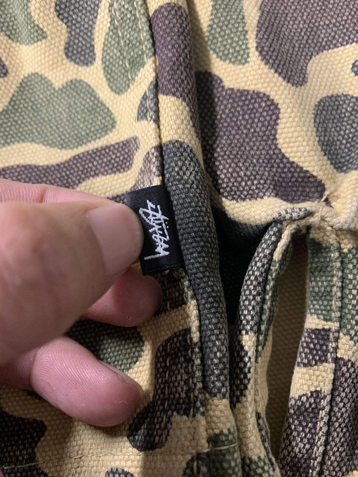 Stussy Stussy Washed Camo Duck Jacket Size US L / EU 52-54 / 3 - 8 Thumbnail