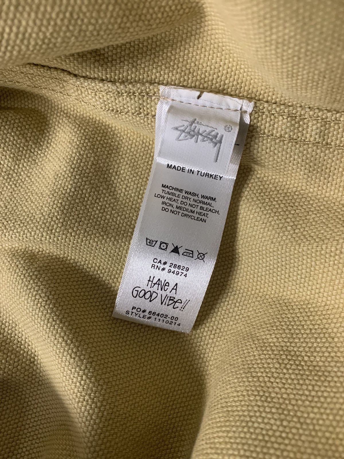 Stussy Stussy Washed Camo Duck Jacket Size US L / EU 52-54 / 3 - 5 Thumbnail