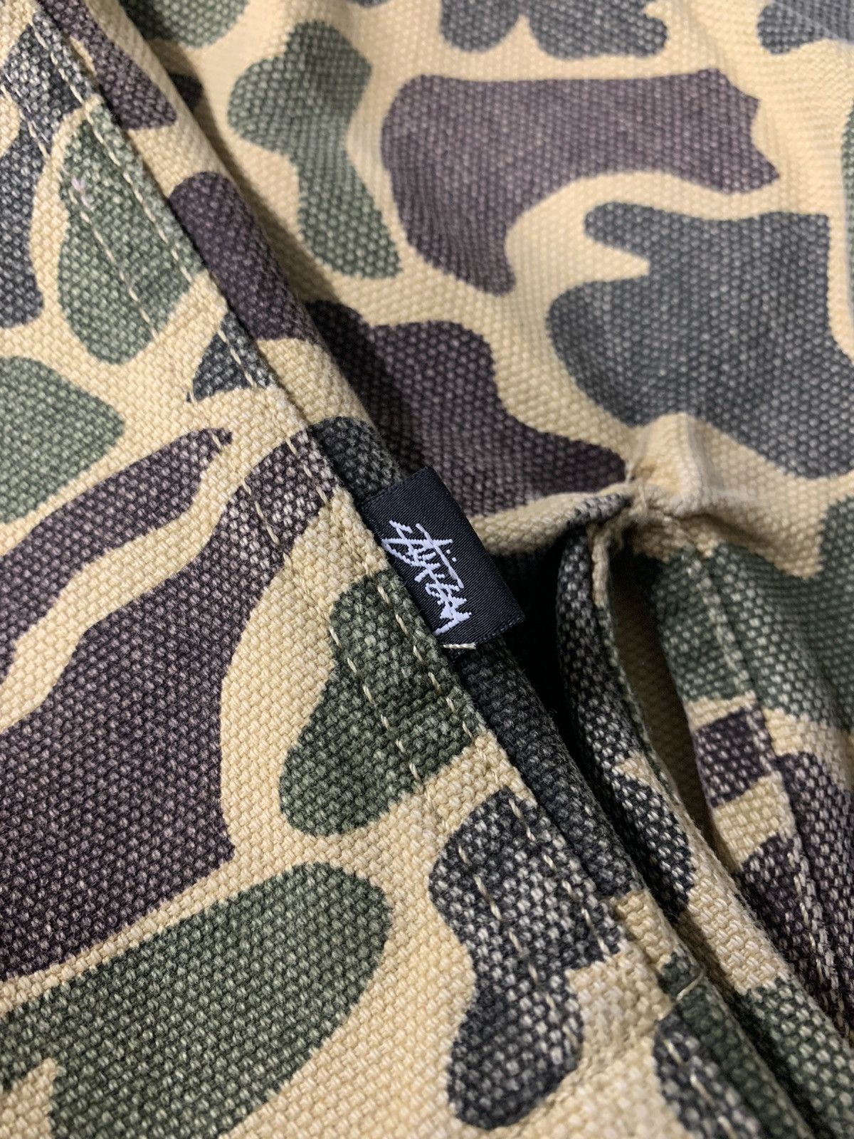 Stussy Stussy Washed Camo Duck Jacket Size US L / EU 52-54 / 3 - 7 Thumbnail