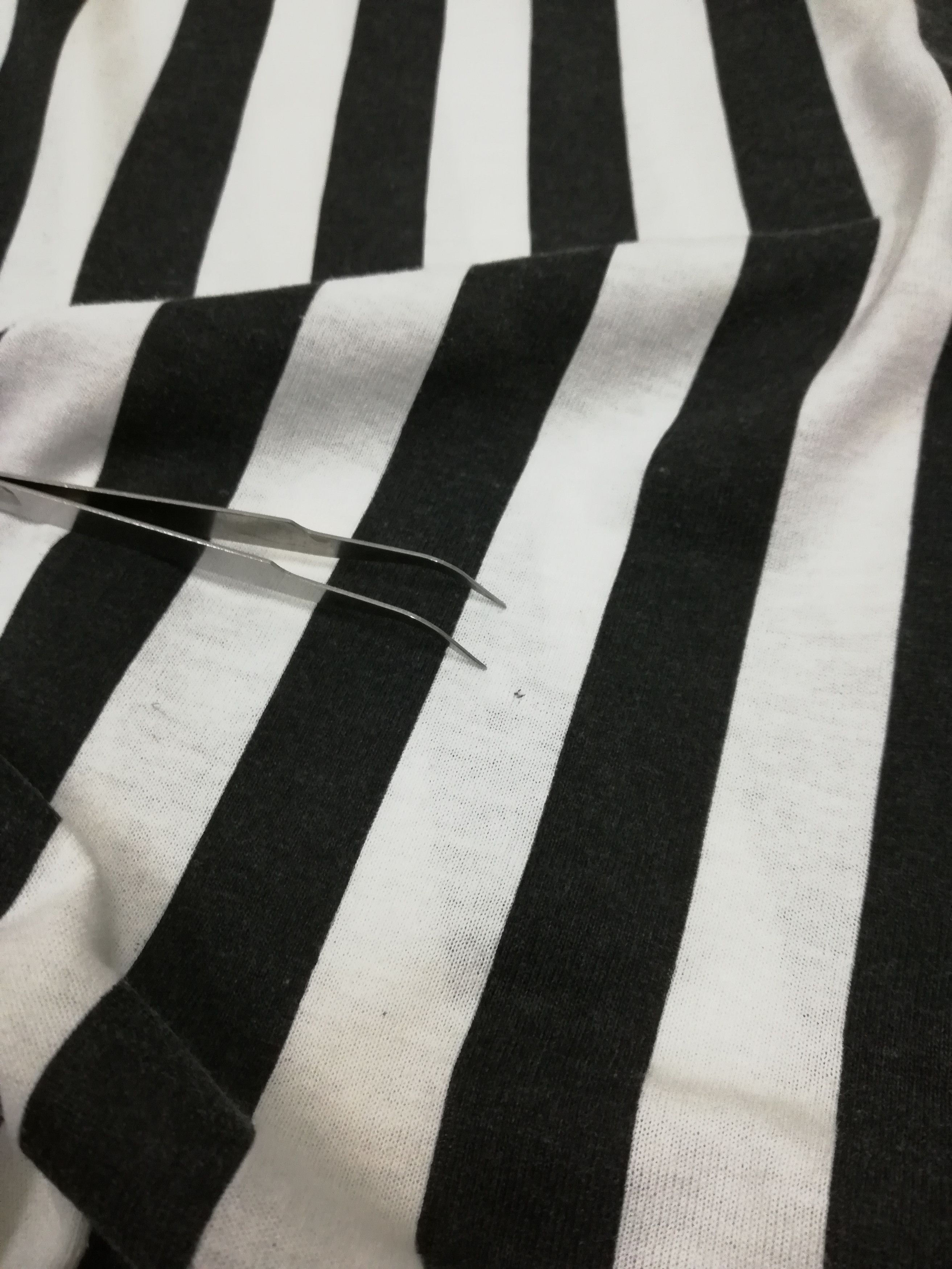 Majestic × Vintage 🔥Basketball Striped Referee Quarter Zip Up Collar Shirt🔥 Size US XXL / EU 58 / 5 - 7 Thumbnail