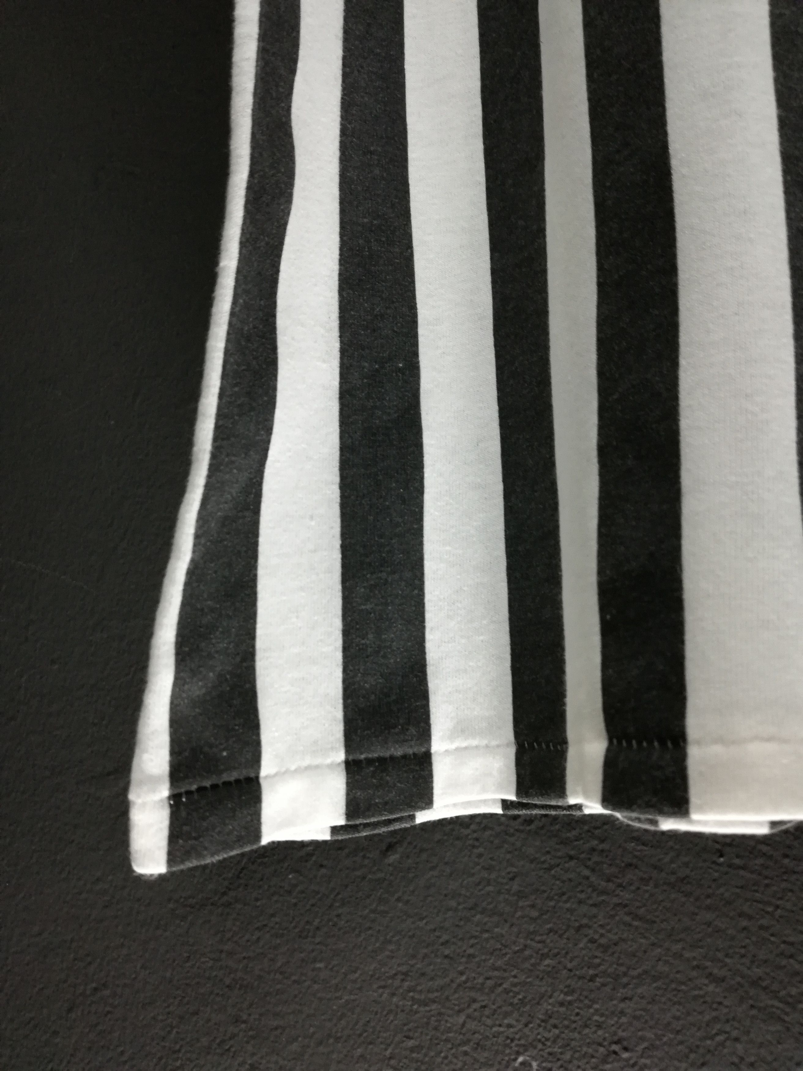 Majestic × Vintage 🔥Basketball Striped Referee Quarter Zip Up Collar Shirt🔥 Size US XXL / EU 58 / 5 - 9 Thumbnail