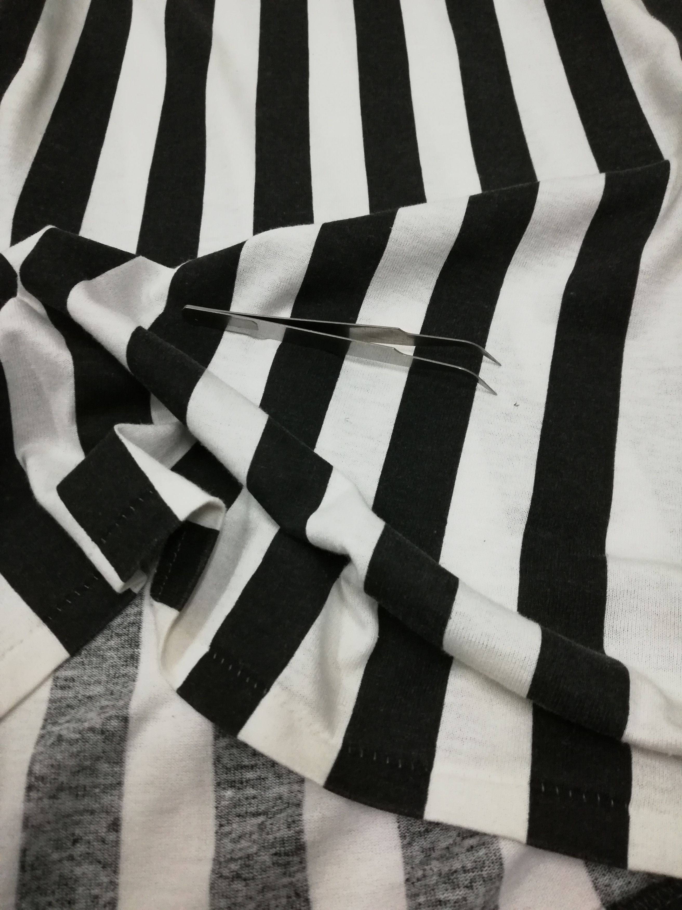 Majestic × Vintage 🔥Basketball Striped Referee Quarter Zip Up Collar Shirt🔥 Size US XXL / EU 58 / 5 - 8 Thumbnail