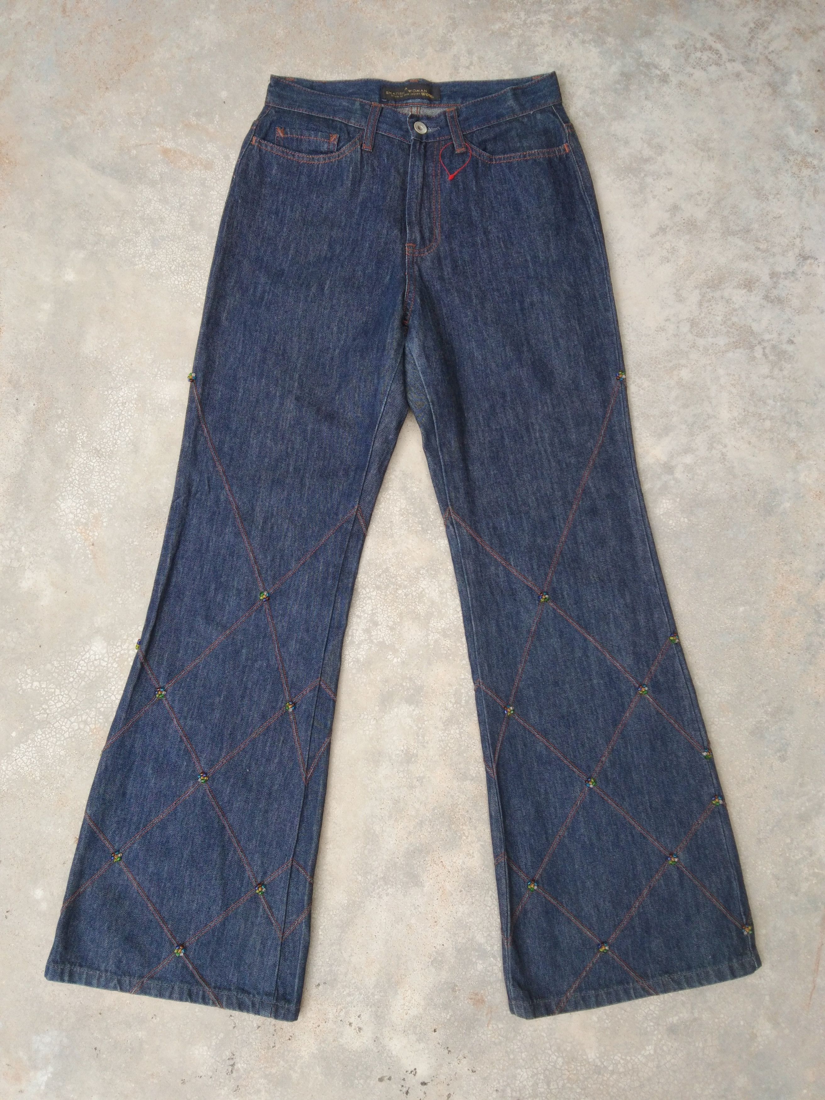 image of If Six Was Nine x Vintage Flared Jeans 27X31 in Blue, Men's
