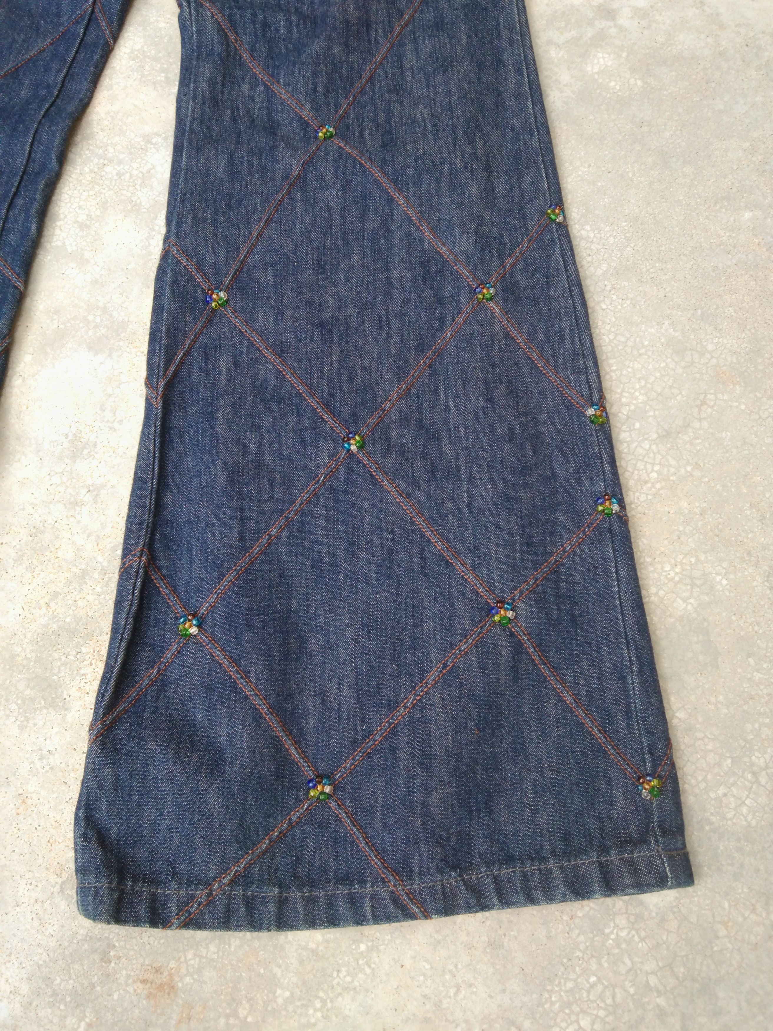 Japanese Brand Vintage Flared Jeans 27x31 Size US 27 - 6 Thumbnail