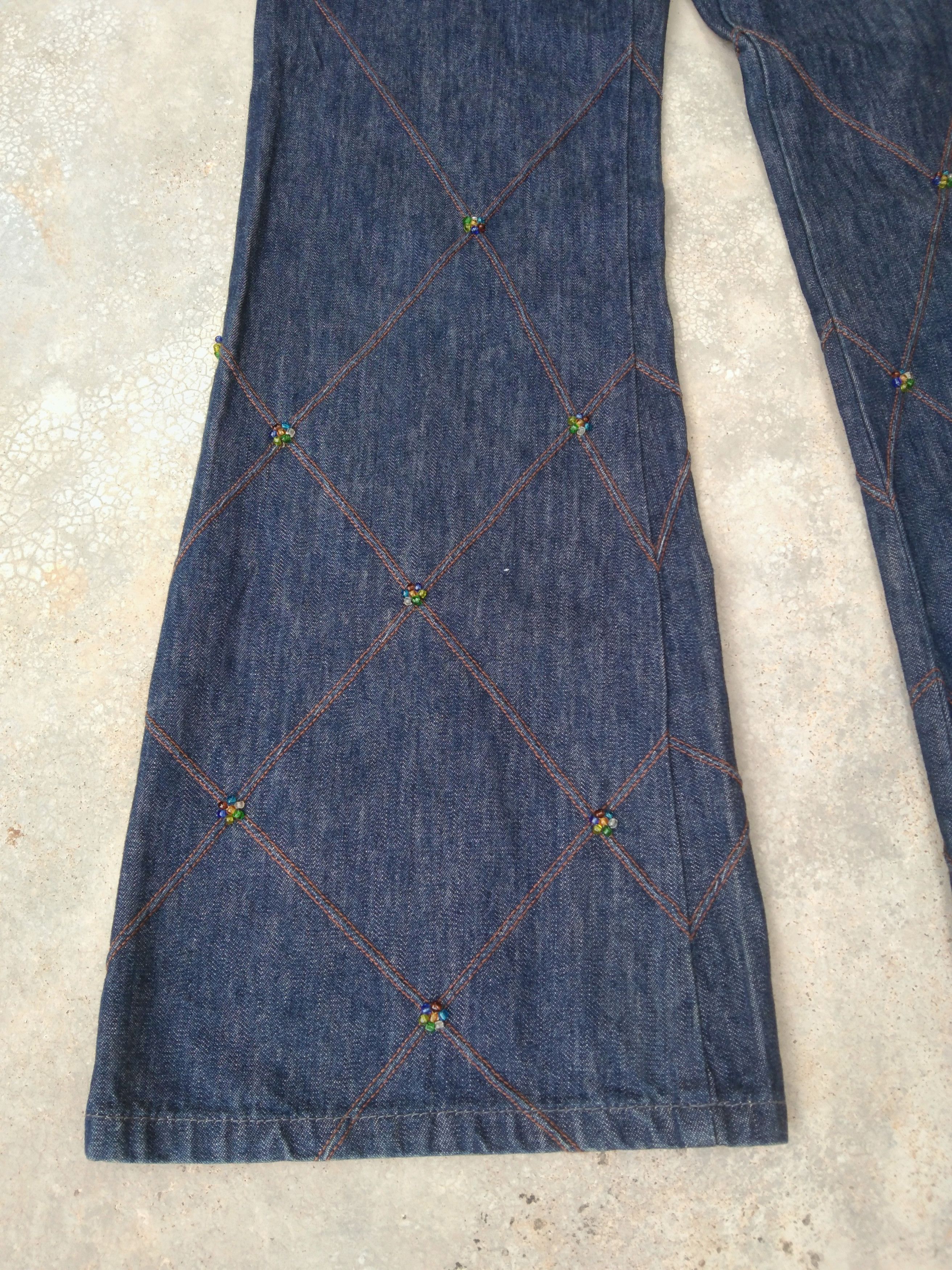 Japanese Brand Vintage Flared Jeans 27x31 Size US 27 - 5 Thumbnail