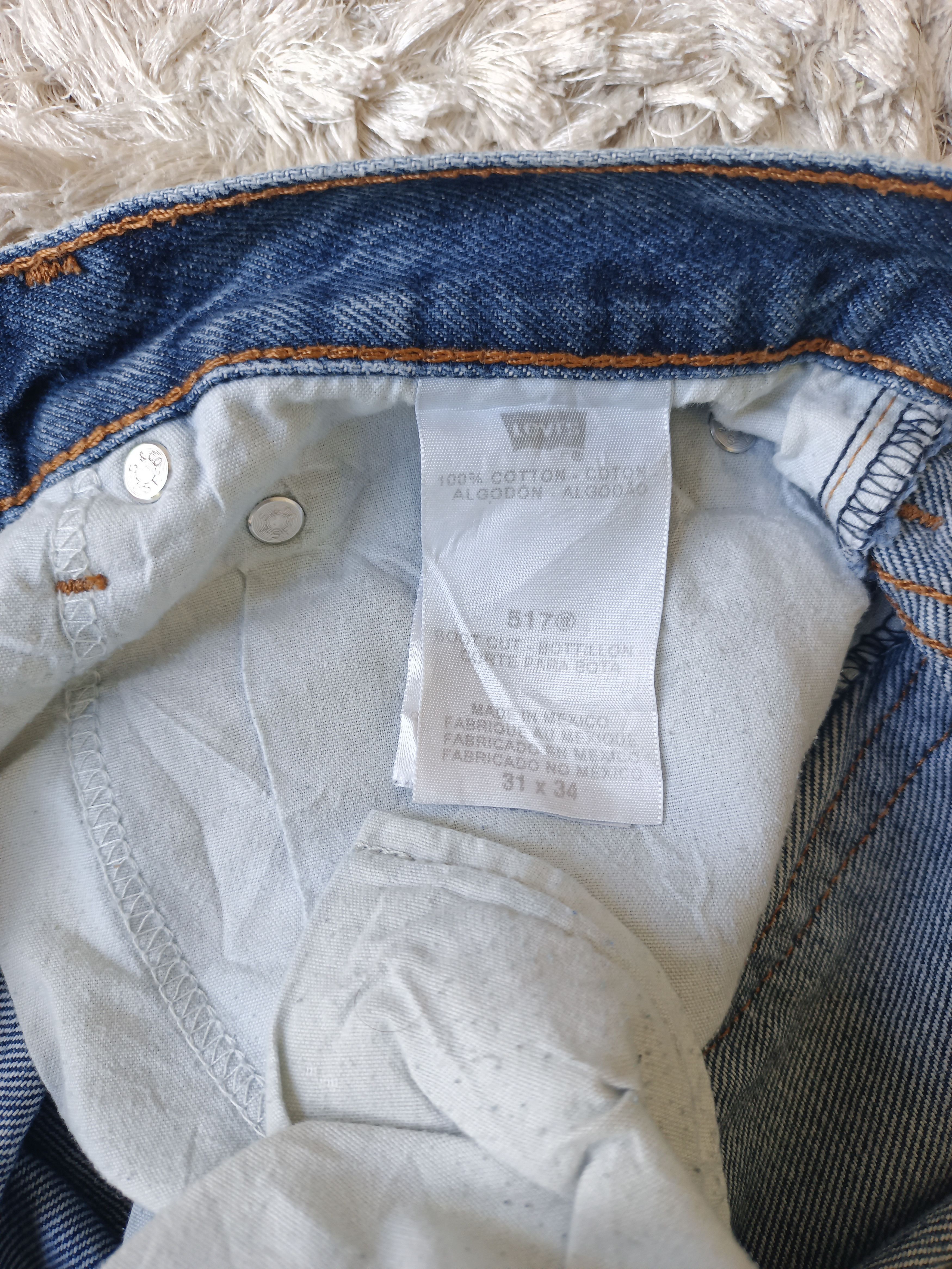 Levi's Vintage Clothing × Vintage Vintage 90's Levi's 517 Bootcut Distressed Jeans Size US 31 - 5 Thumbnail