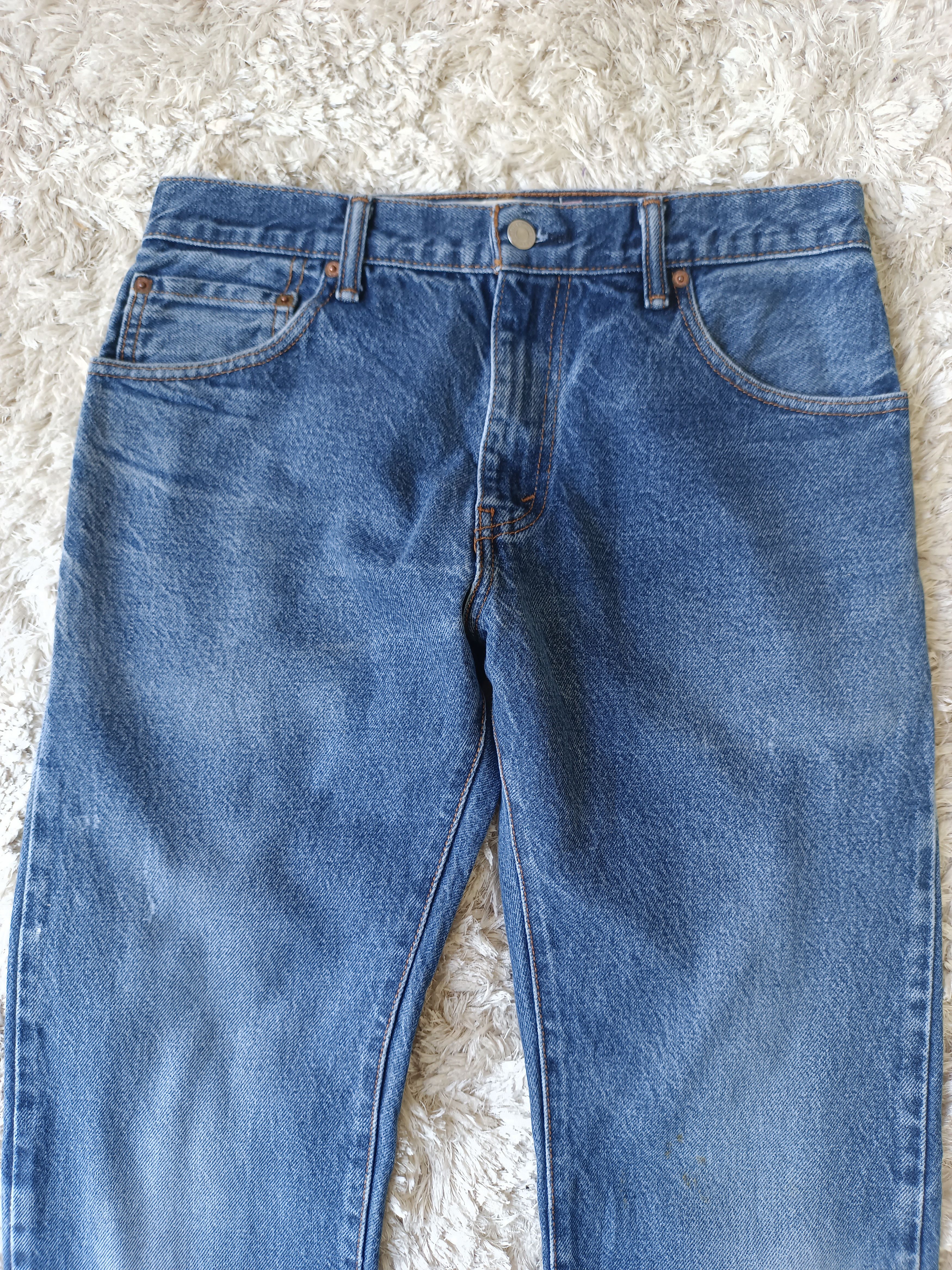 Levi's Vintage Clothing × Vintage Vintage 90's Levi's 517 Bootcut Distressed Jeans Size US 31 - 3 Thumbnail