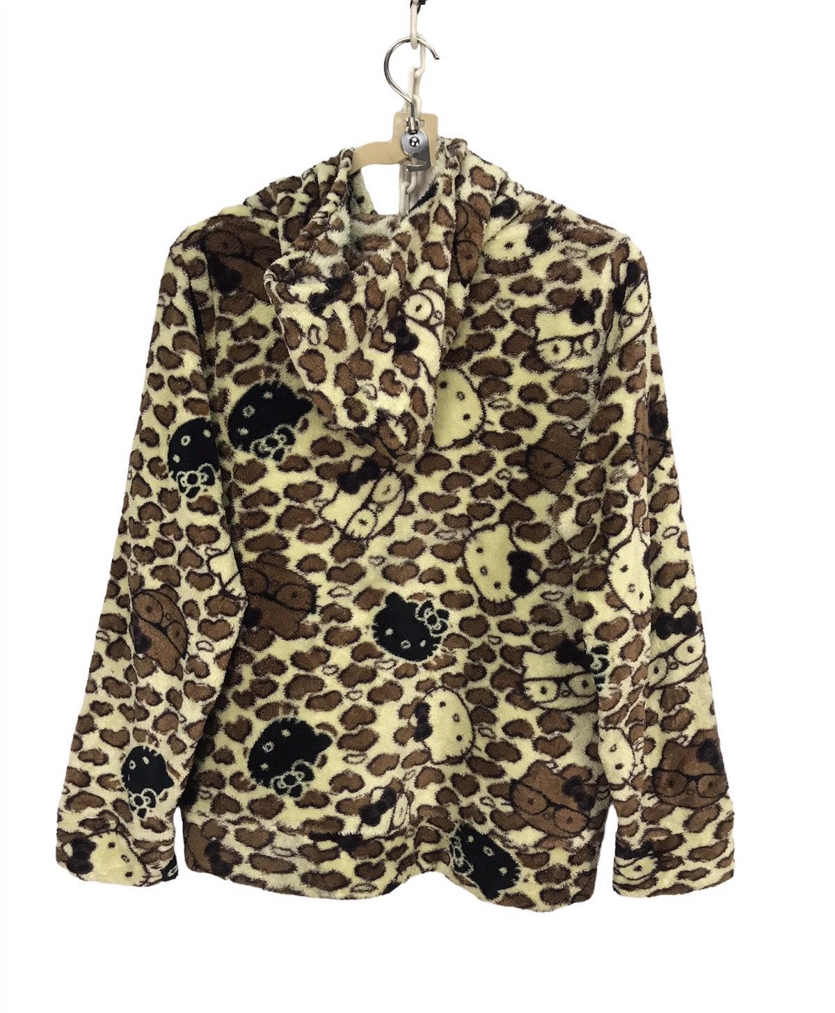 Japanese Brand Hello kitty fullprint fleece hoodie Size L / US 10 / IT 46 - 2 Thumbnail