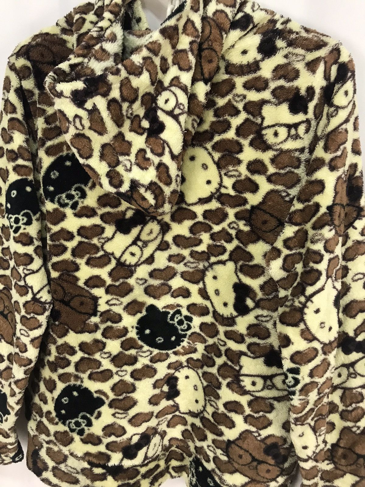 Japanese Brand Hello kitty fullprint fleece hoodie Size L / US 10 / IT 46 - 7 Thumbnail