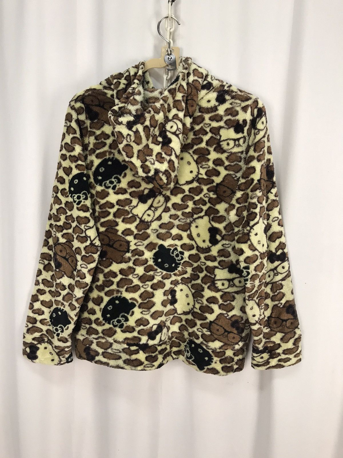 Japanese Brand Hello kitty fullprint fleece hoodie Size L / US 10 / IT 46 - 9 Thumbnail