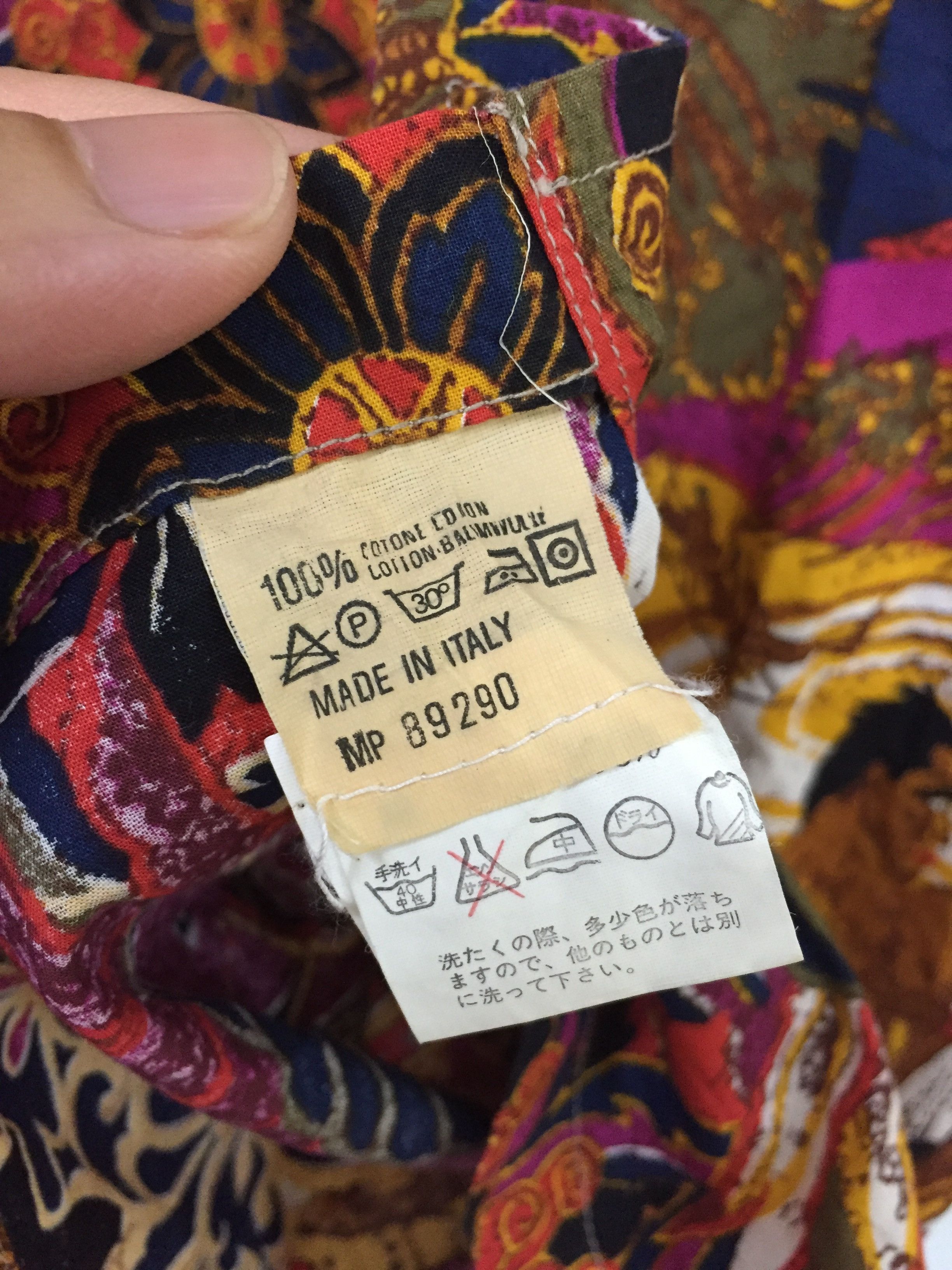 Gianfranco Ferre 90's American native Hawaiian Fullprint Size L / US 10 / IT 46 - 9 Thumbnail