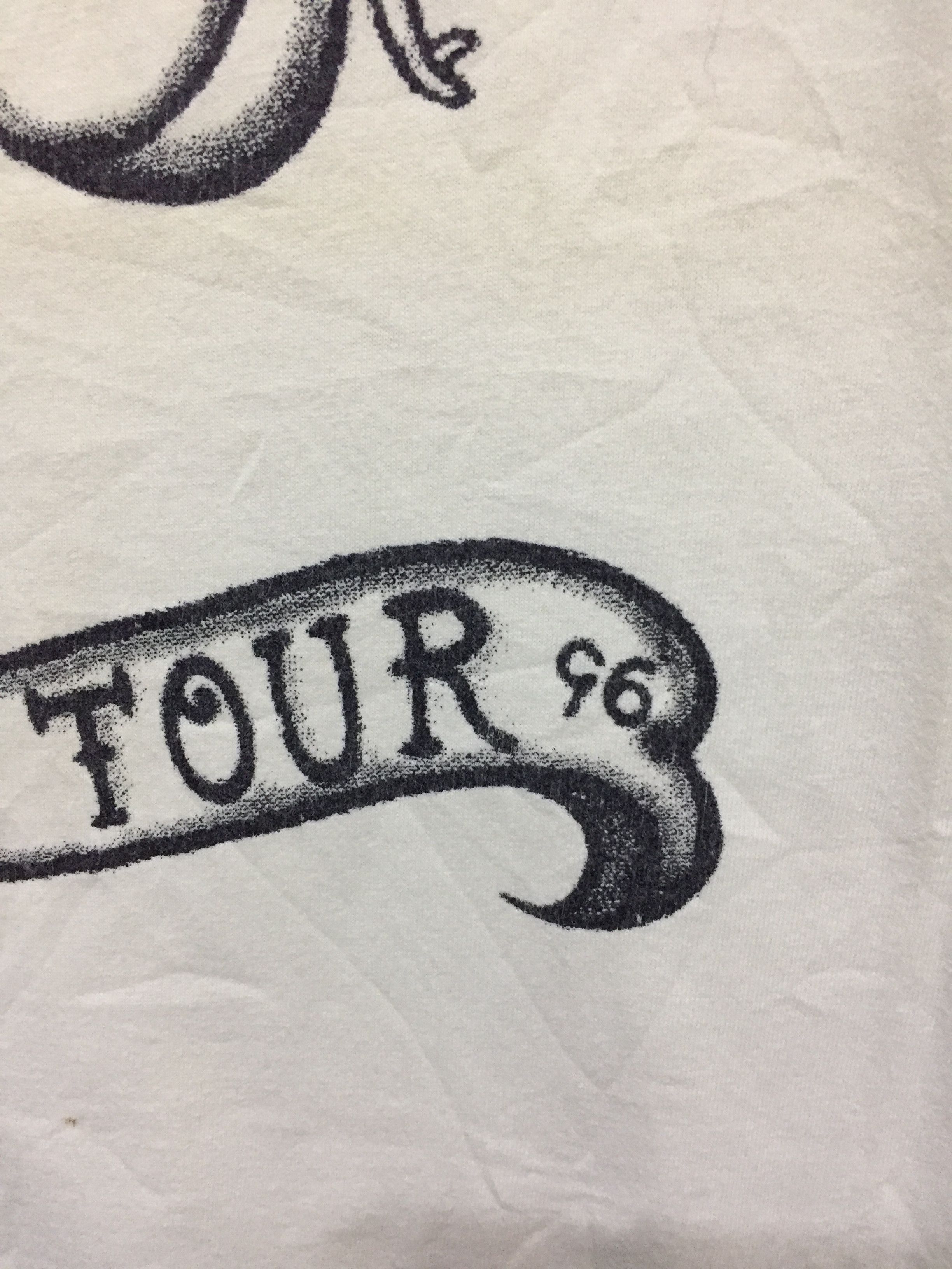 Vintage 1996 Geisha Ok Tour tattoo pin up girl Hanes tee Size US S / EU 44-46 / 1 - 6 Thumbnail