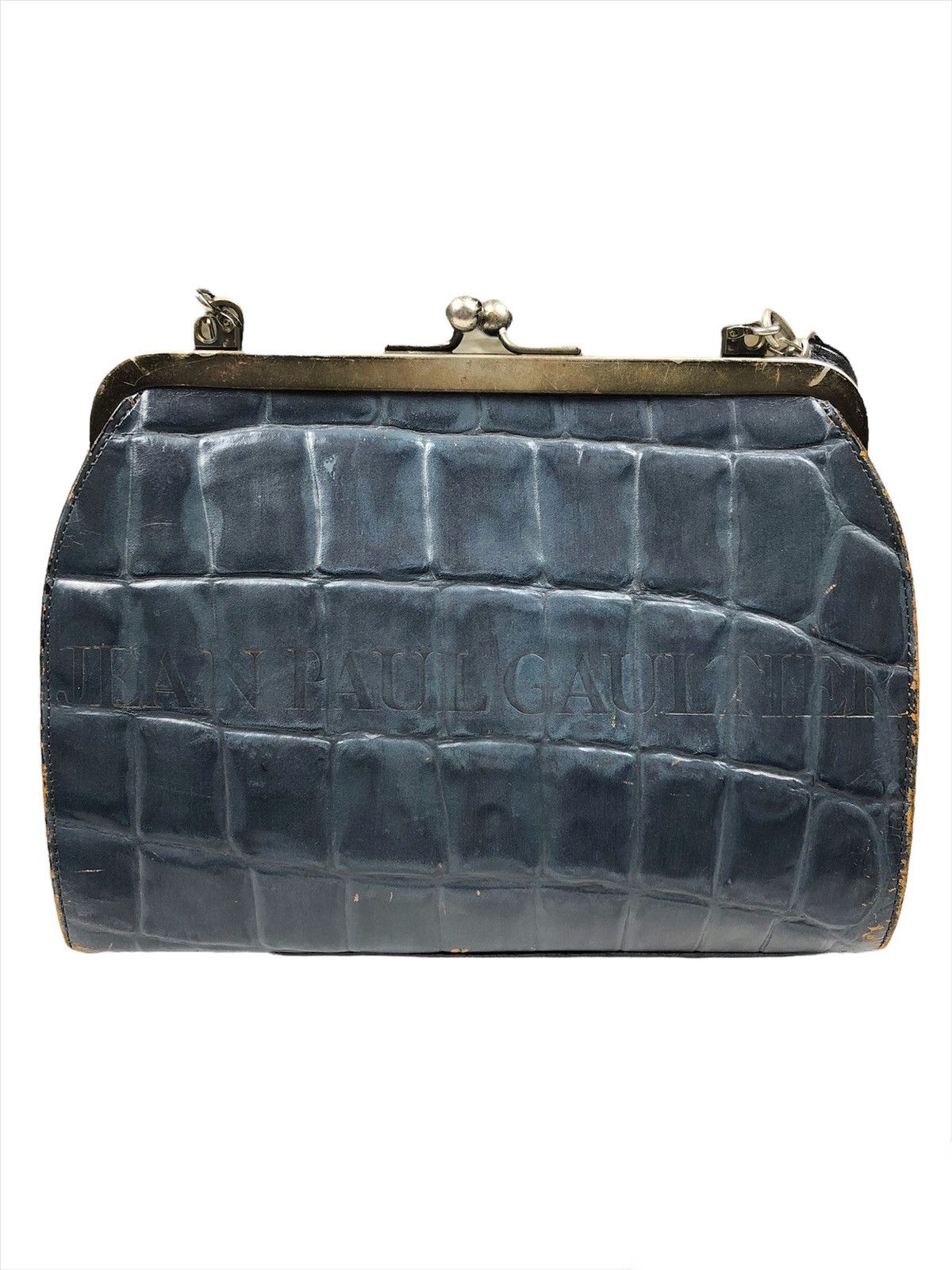 Jean Paul Gaultier Vintage Jean Paul Gaultier Leather Sling Bag Size ONE SIZE - 2 Thumbnail