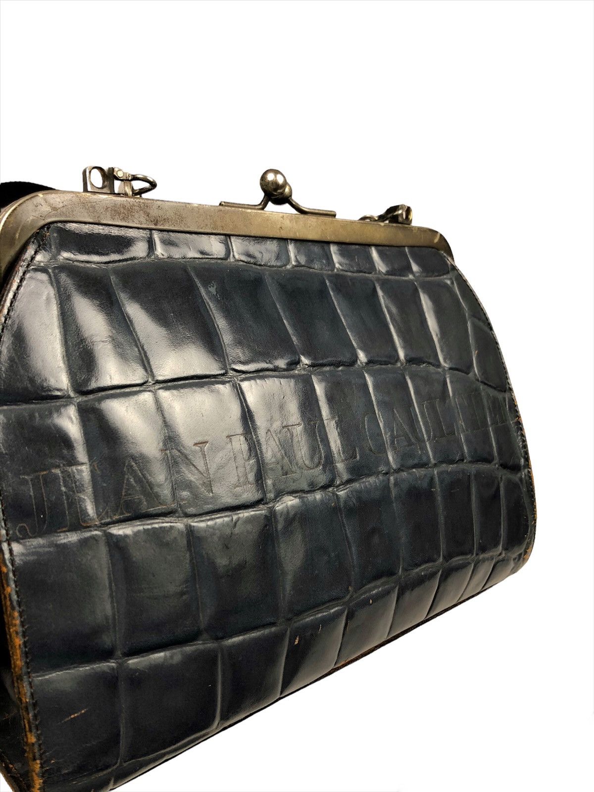 Jean Paul Gaultier Vintage Jean Paul Gaultier Leather Sling Bag Size ONE SIZE - 7 Thumbnail