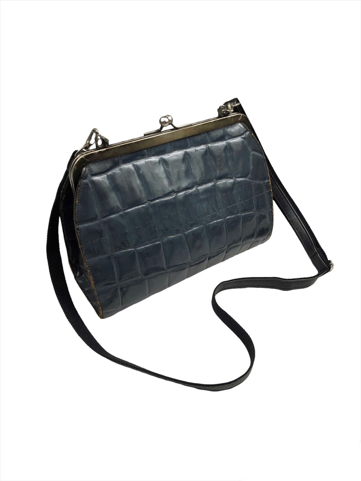 Jean Paul Gaultier Vintage Jean Paul Gaultier Leather Sling Bag Size ONE SIZE - 15 Thumbnail