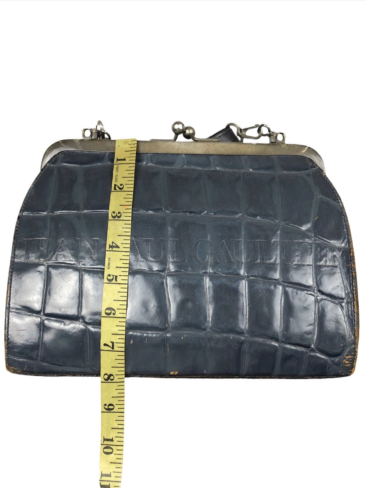 Jean Paul Gaultier Vintage Jean Paul Gaultier Leather Sling Bag Size ONE SIZE - 14 Thumbnail